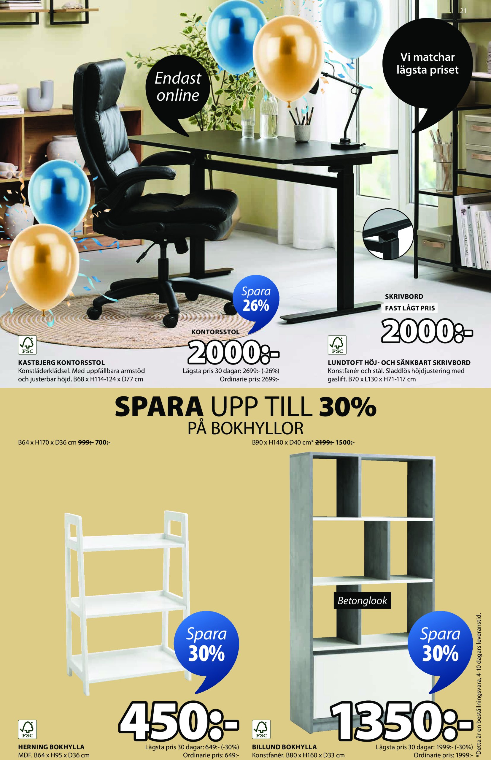 jysk - JYSK-reklambladet giltigt från 21/04 - 04/05 - page: 21