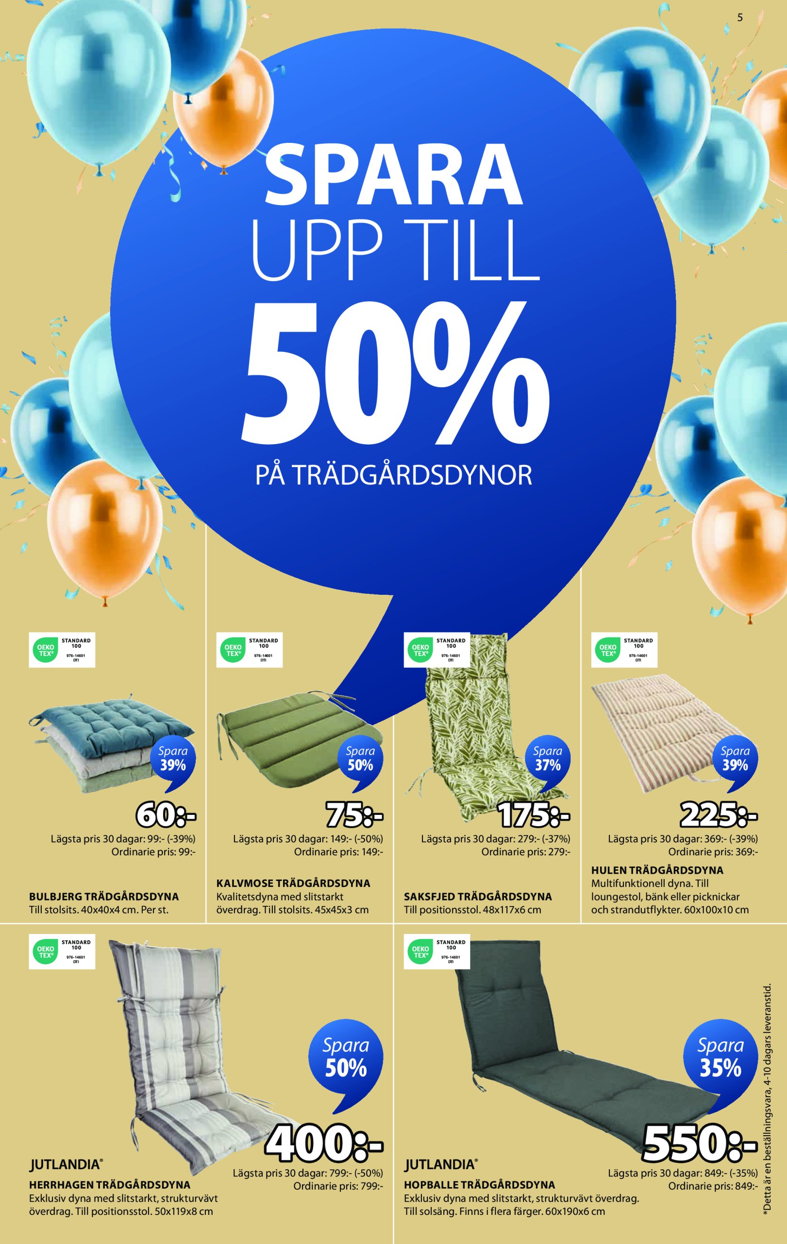 jysk - JYSK-reklambladet giltigt från 21/04 - 04/05 - page: 5