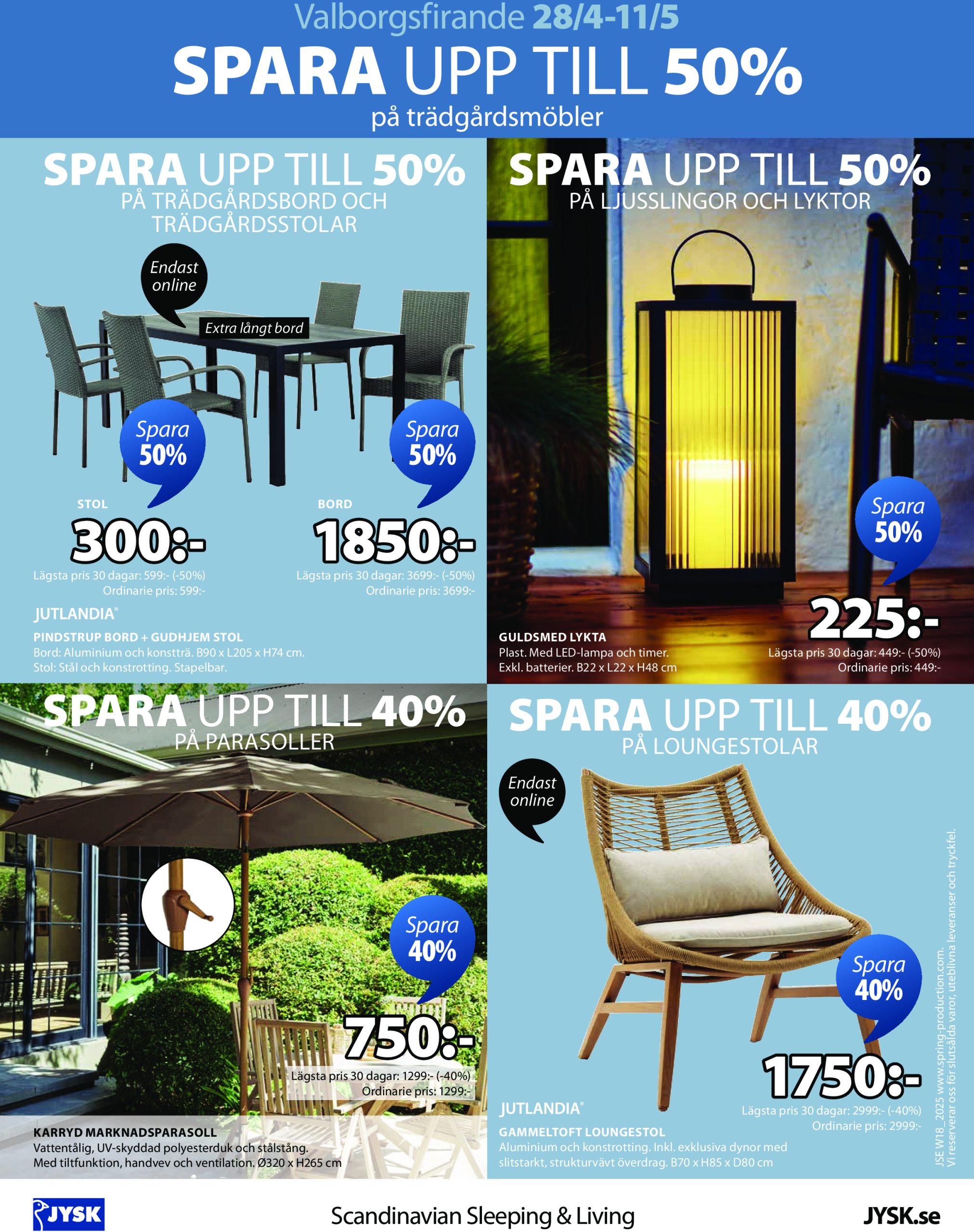 jysk - JYSK-reklambladet giltigt från 28/04 - 11/05 - page: 32