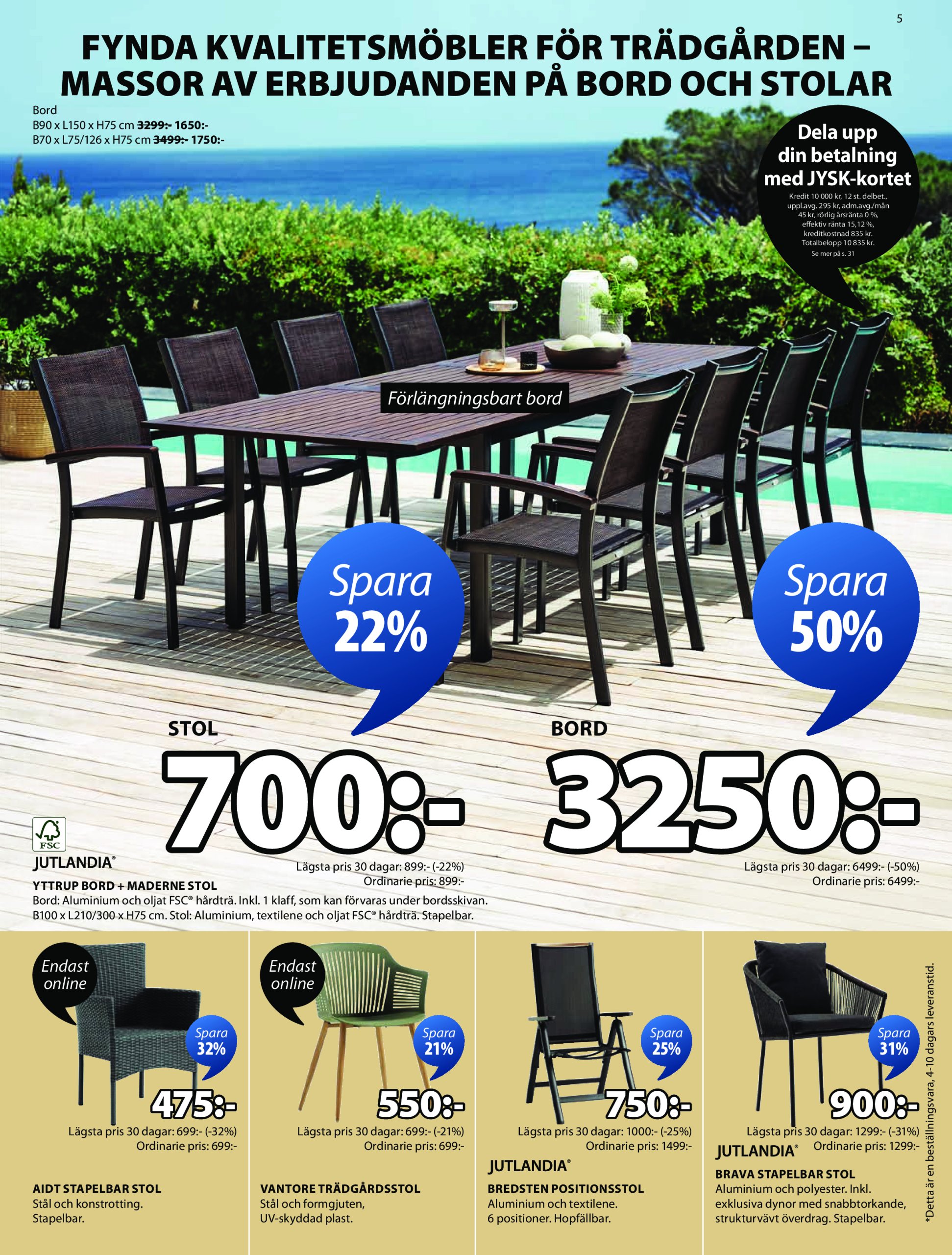 jysk - JYSK-reklambladet giltigt från 28/04 - 11/05 - page: 5