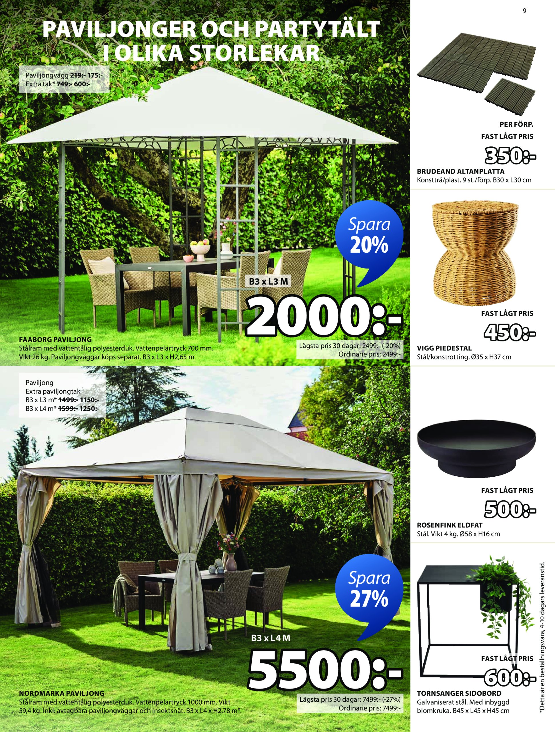 jysk - JYSK-reklambladet giltigt från 28/04 - 11/05 - page: 9
