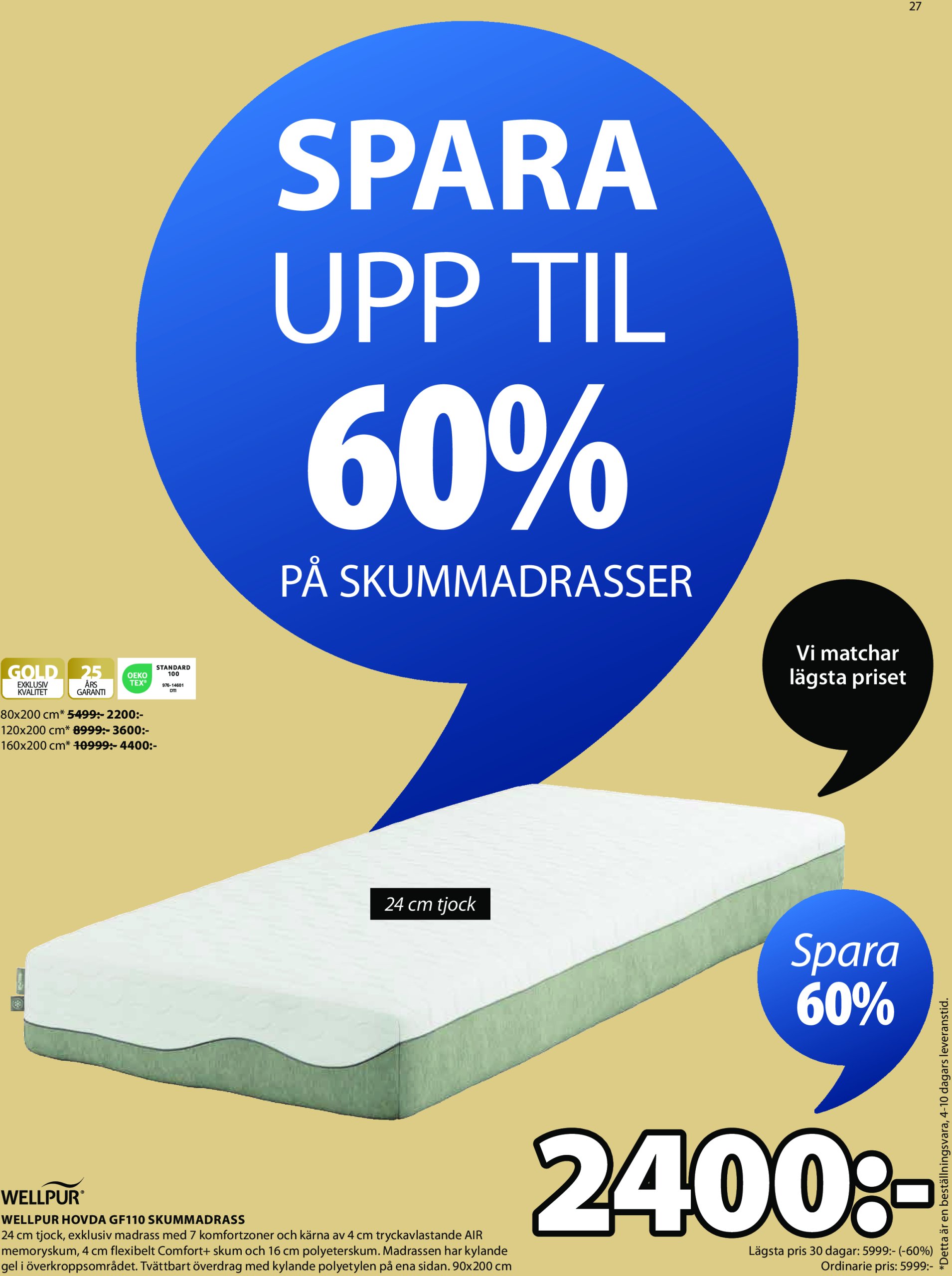 jysk - JYSK-reklambladet giltigt från 28/04 - 11/05 - page: 27