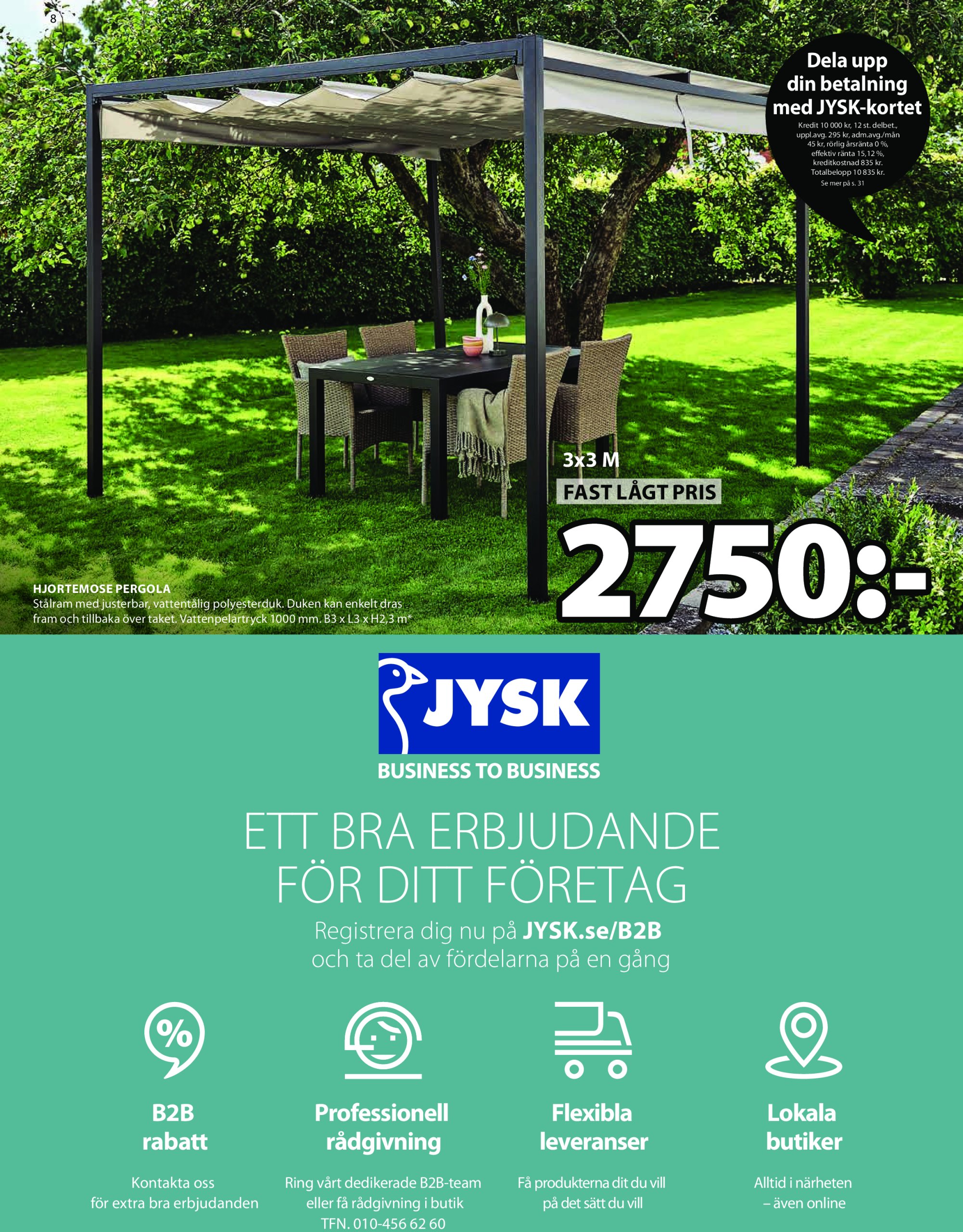 jysk - JYSK-reklambladet giltigt från 28/04 - 11/05 - page: 8