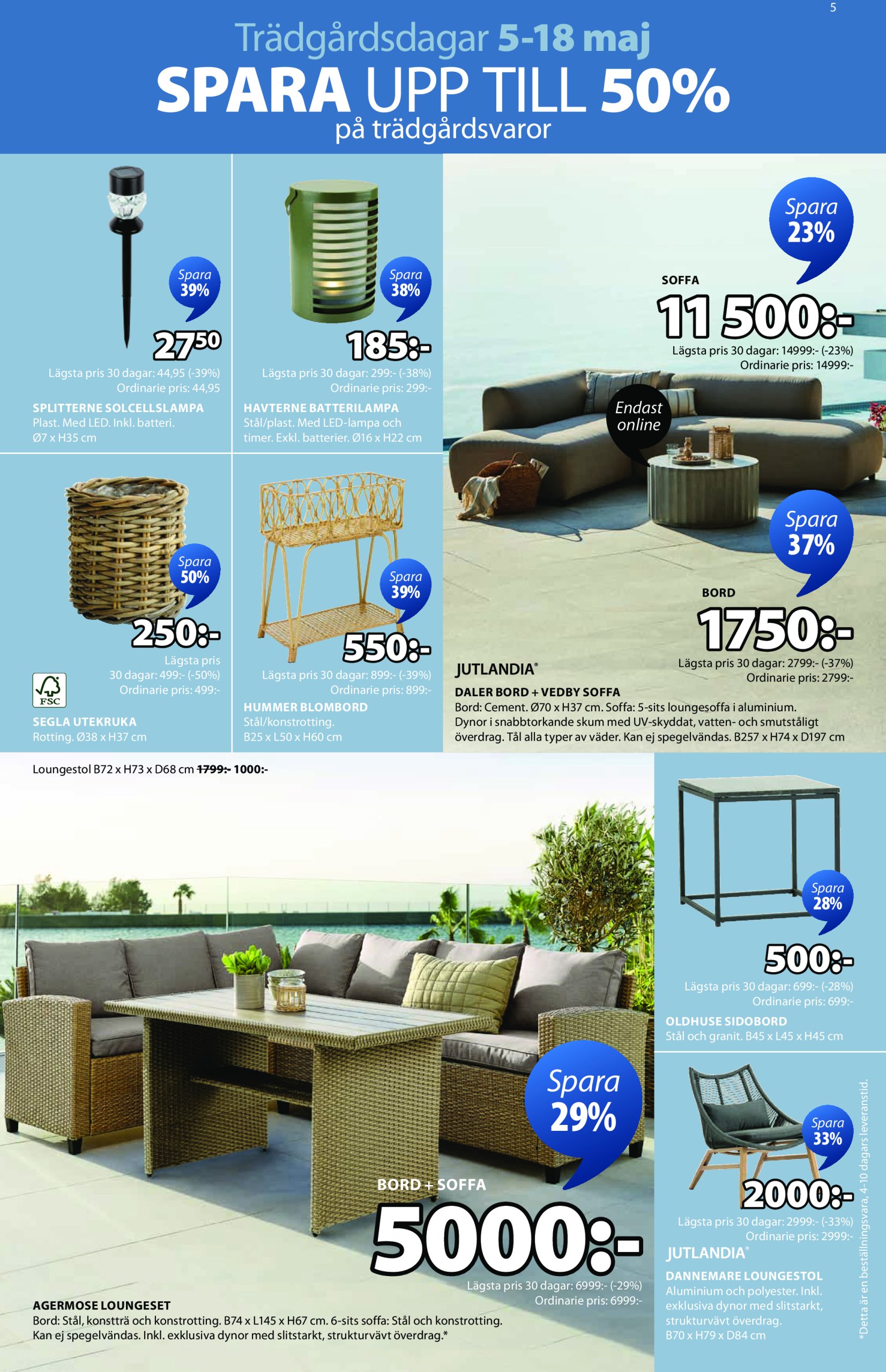 jysk - JYSK-reklambladet giltigt från 05/05 - 18/05 - page: 5