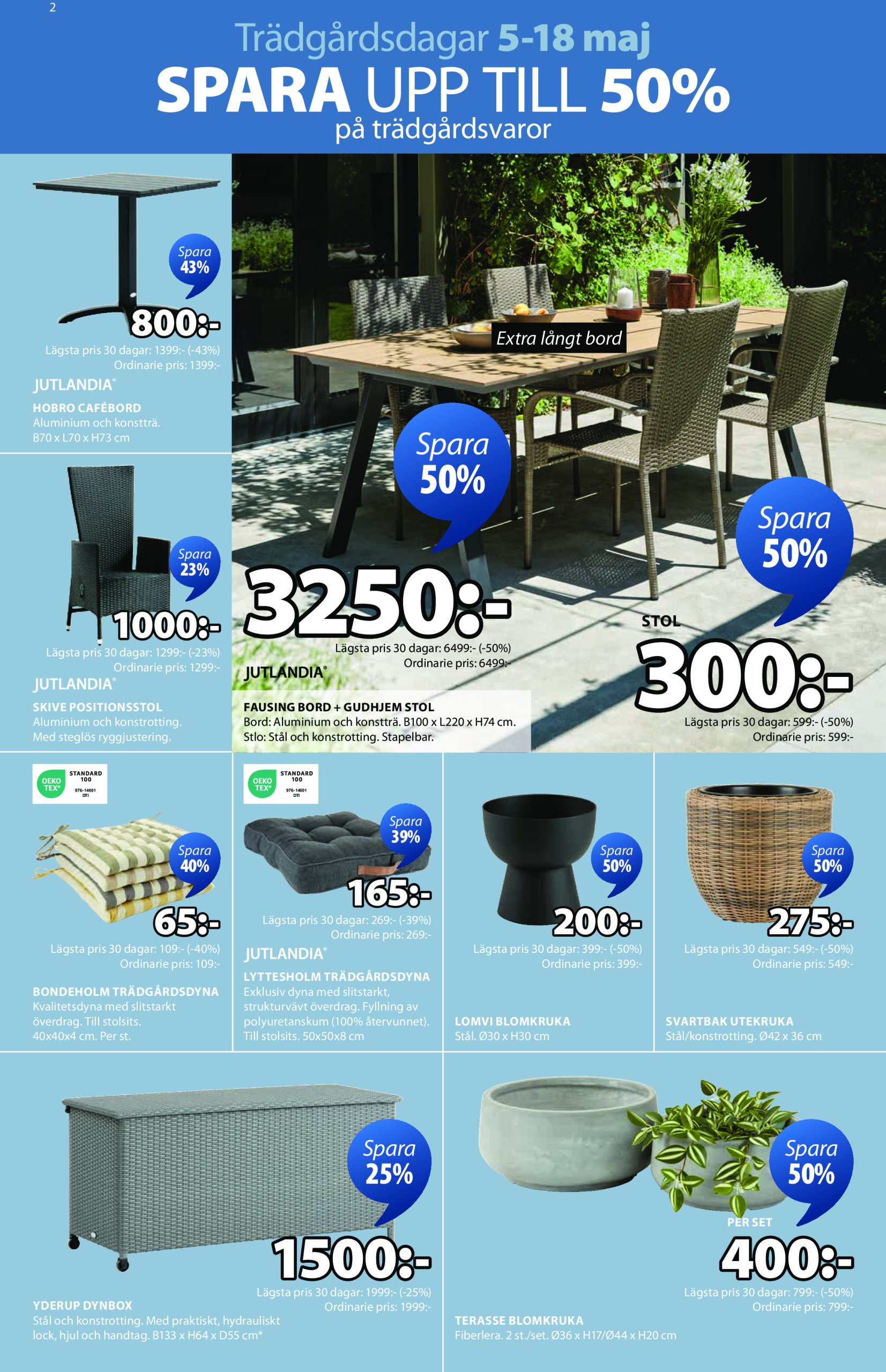 jysk - JYSK-reklambladet giltigt från 05/05 - 18/05 - page: 2