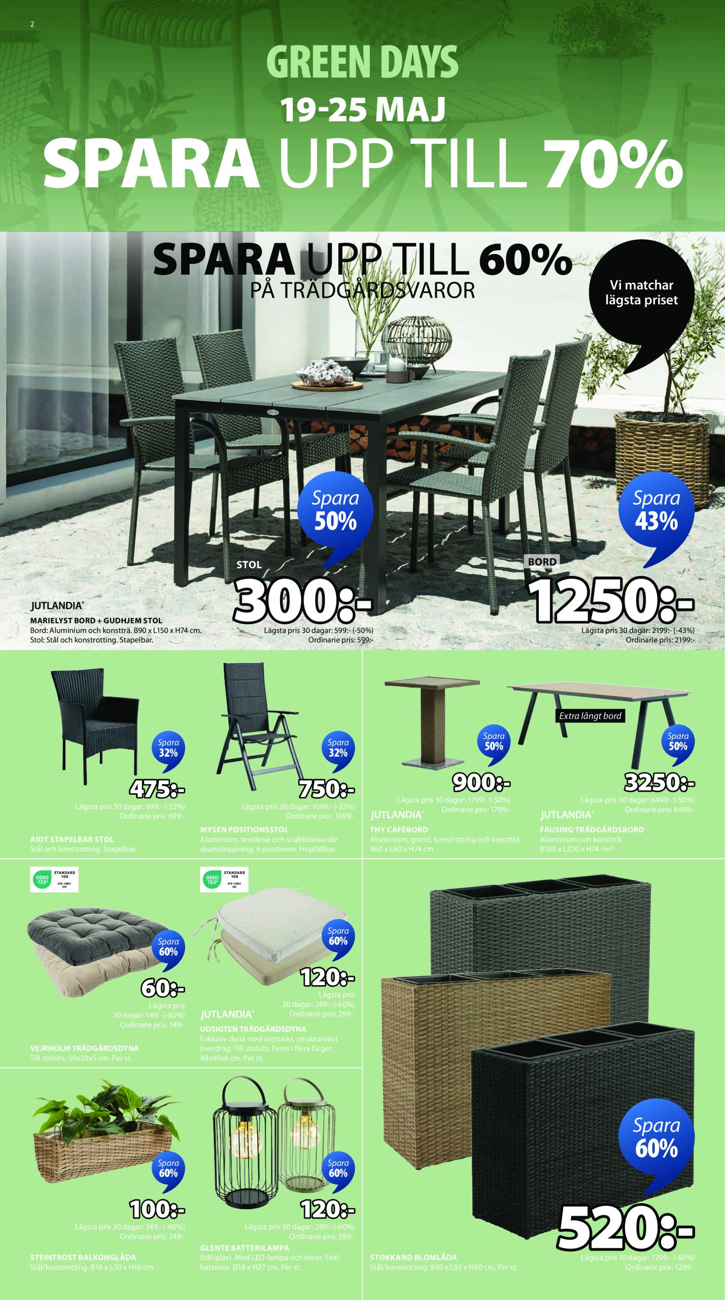 jysk - JYSK-reklambladet giltigt från 19/05 - 25/05 - page: 2