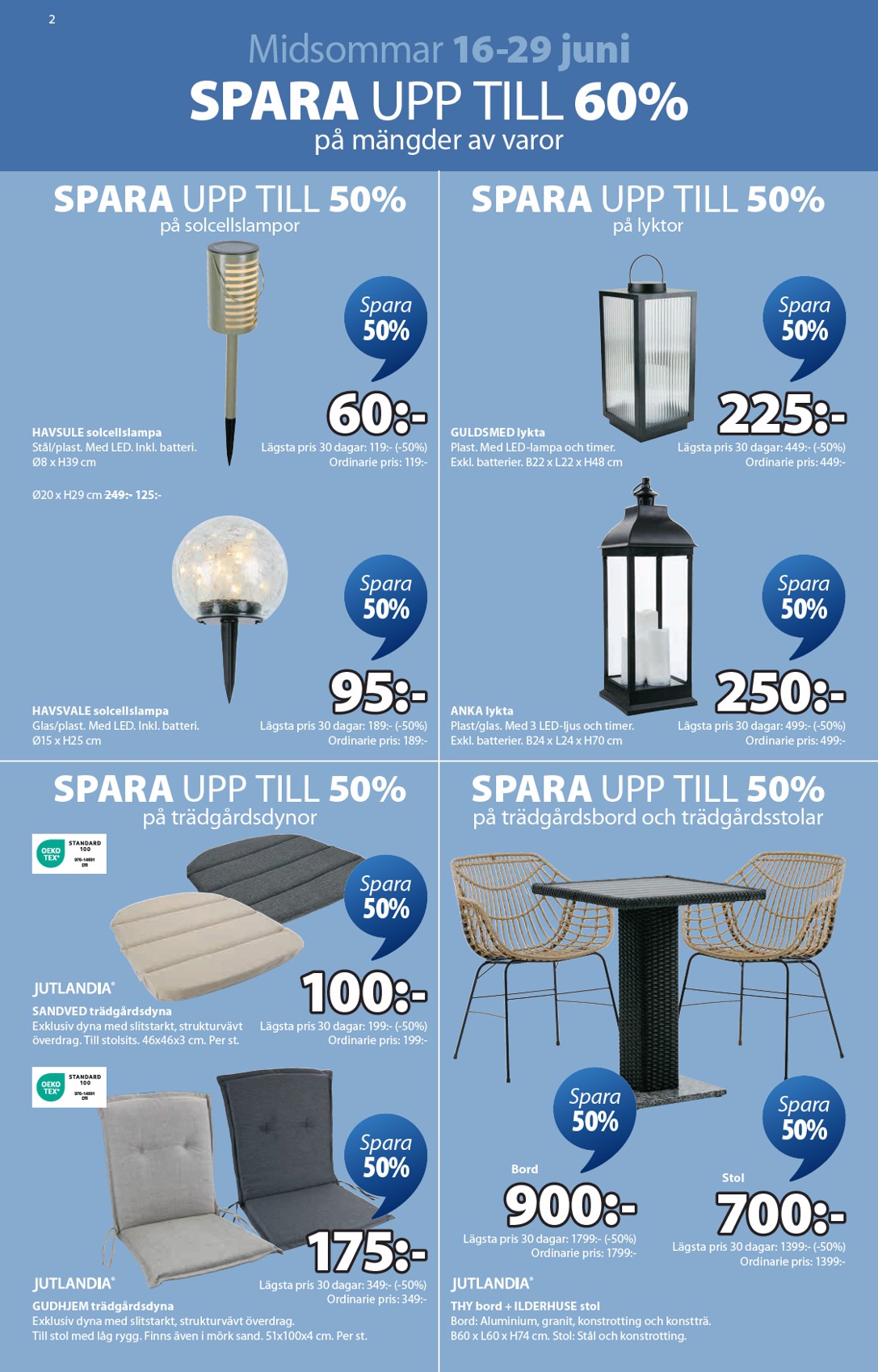 jysk - JYSK-reklambladet giltigt från 16/06 - 29/06 - page: 2