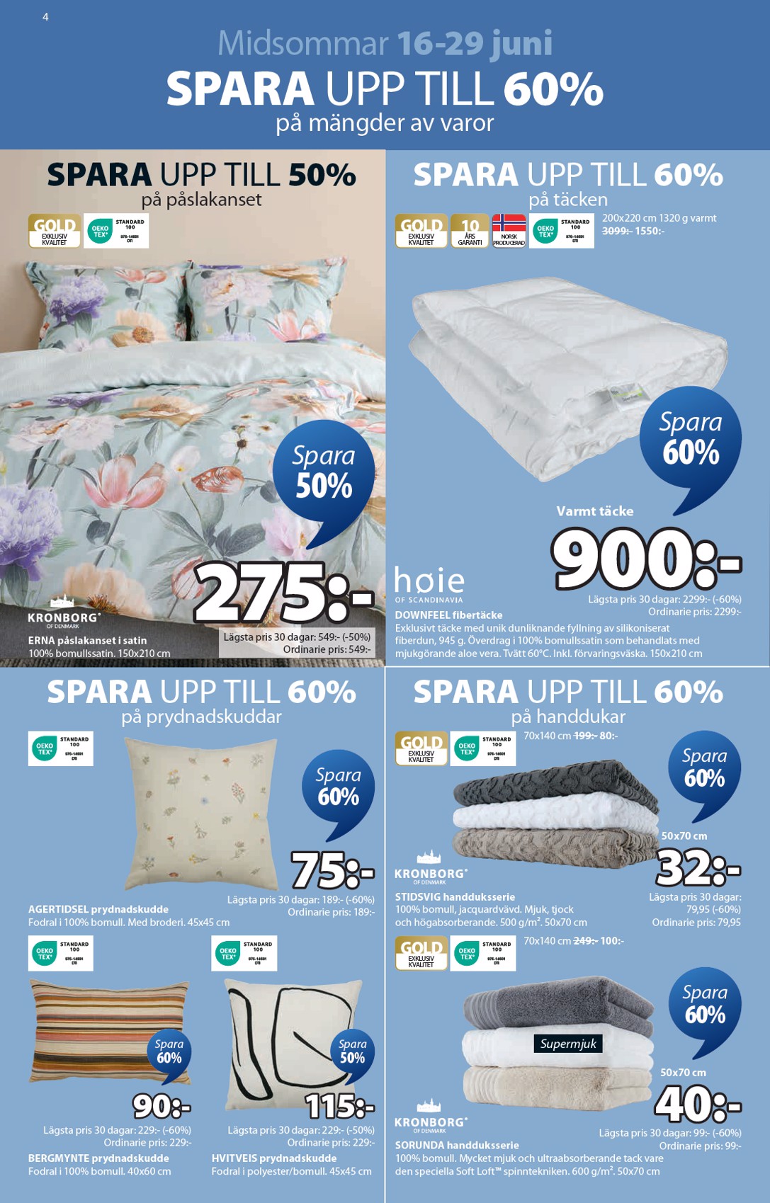 jysk - JYSK-reklambladet giltigt från 16/06 - 29/06 - page: 4
