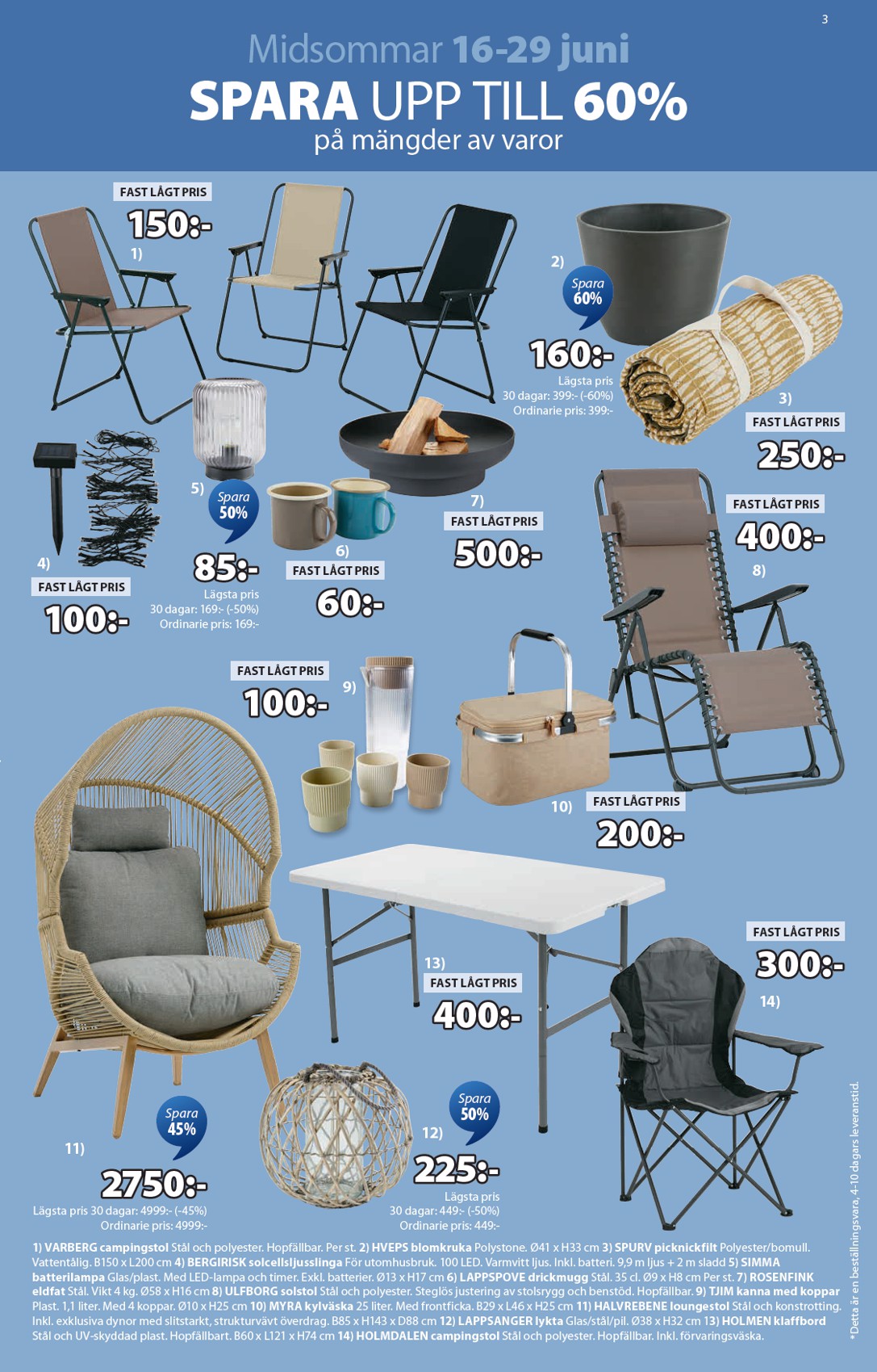 jysk - JYSK-reklambladet giltigt från 16/06 - 29/06 - page: 3