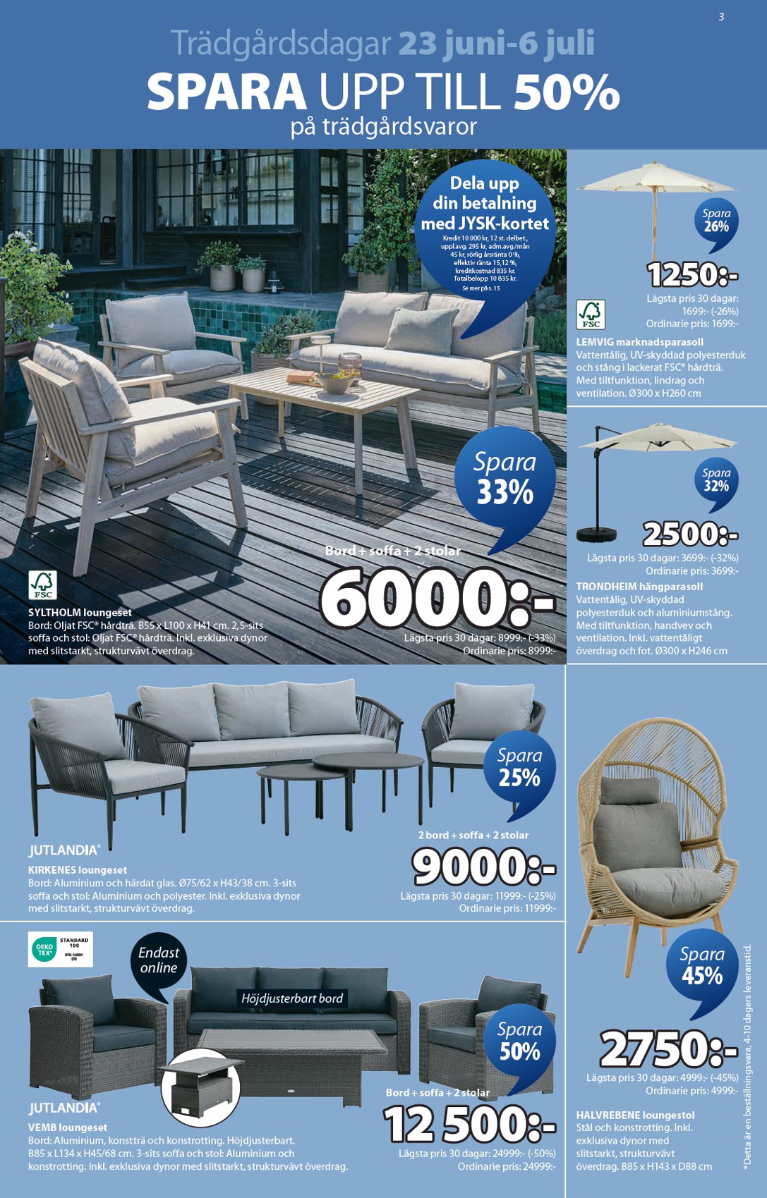 jysk - JYSK-reklambladet giltigt från 23/06 - 06/07 - page: 3