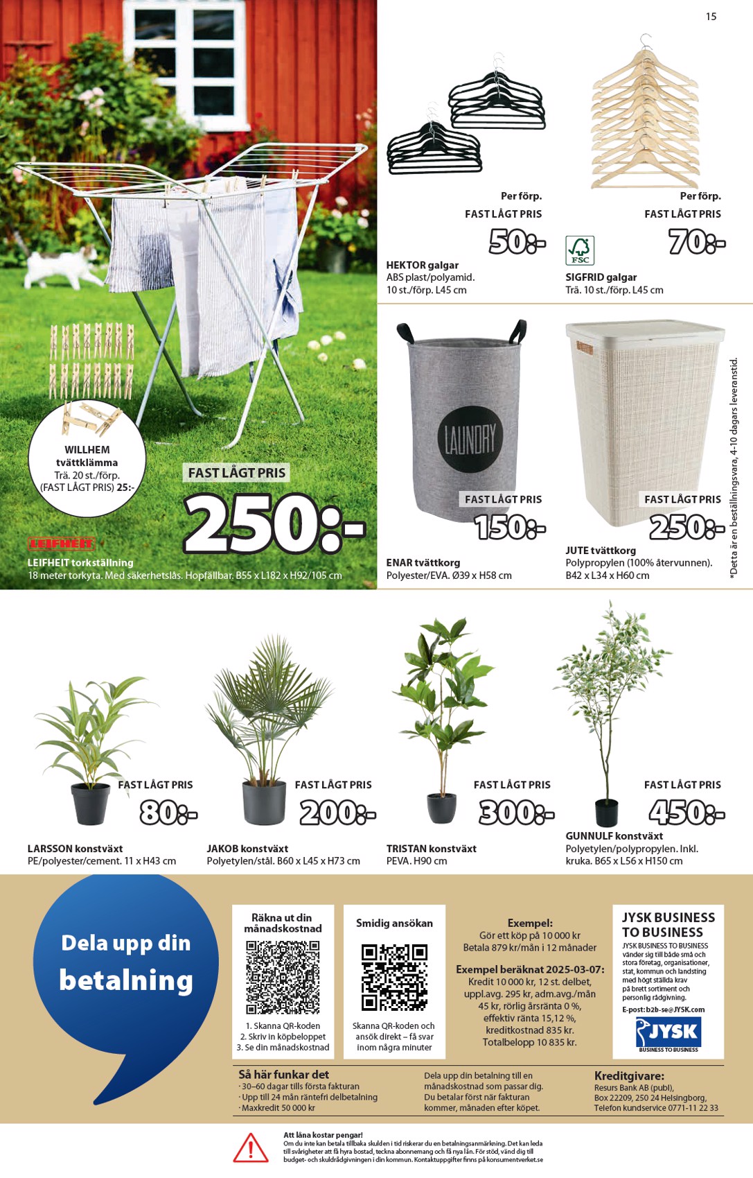 jysk - JYSK-reklambladet giltigt från 23/06 - 06/07 - page: 15