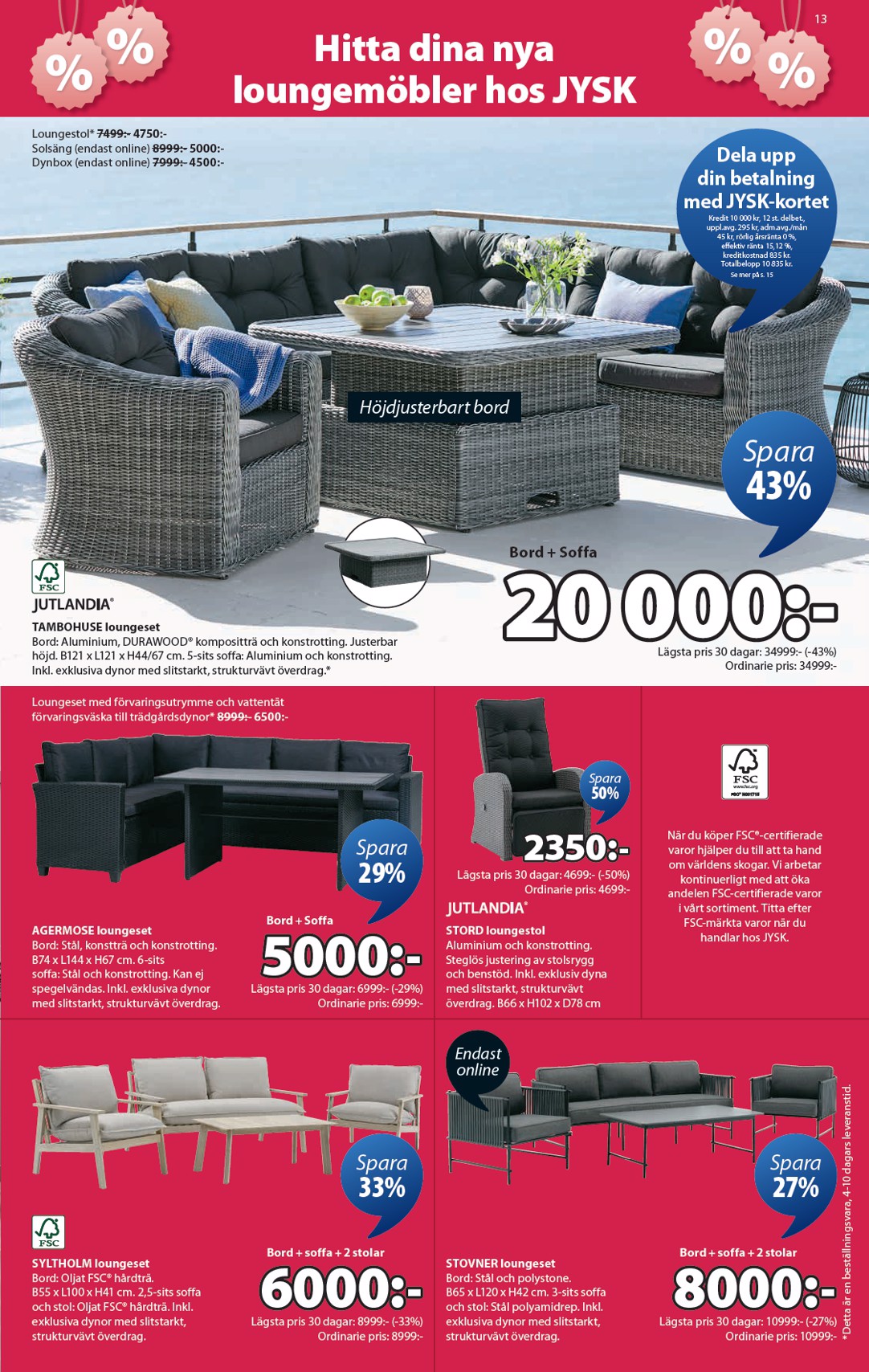 jysk - JYSK-reklambladet giltigt från 07/07 - 20/07 - page: 13