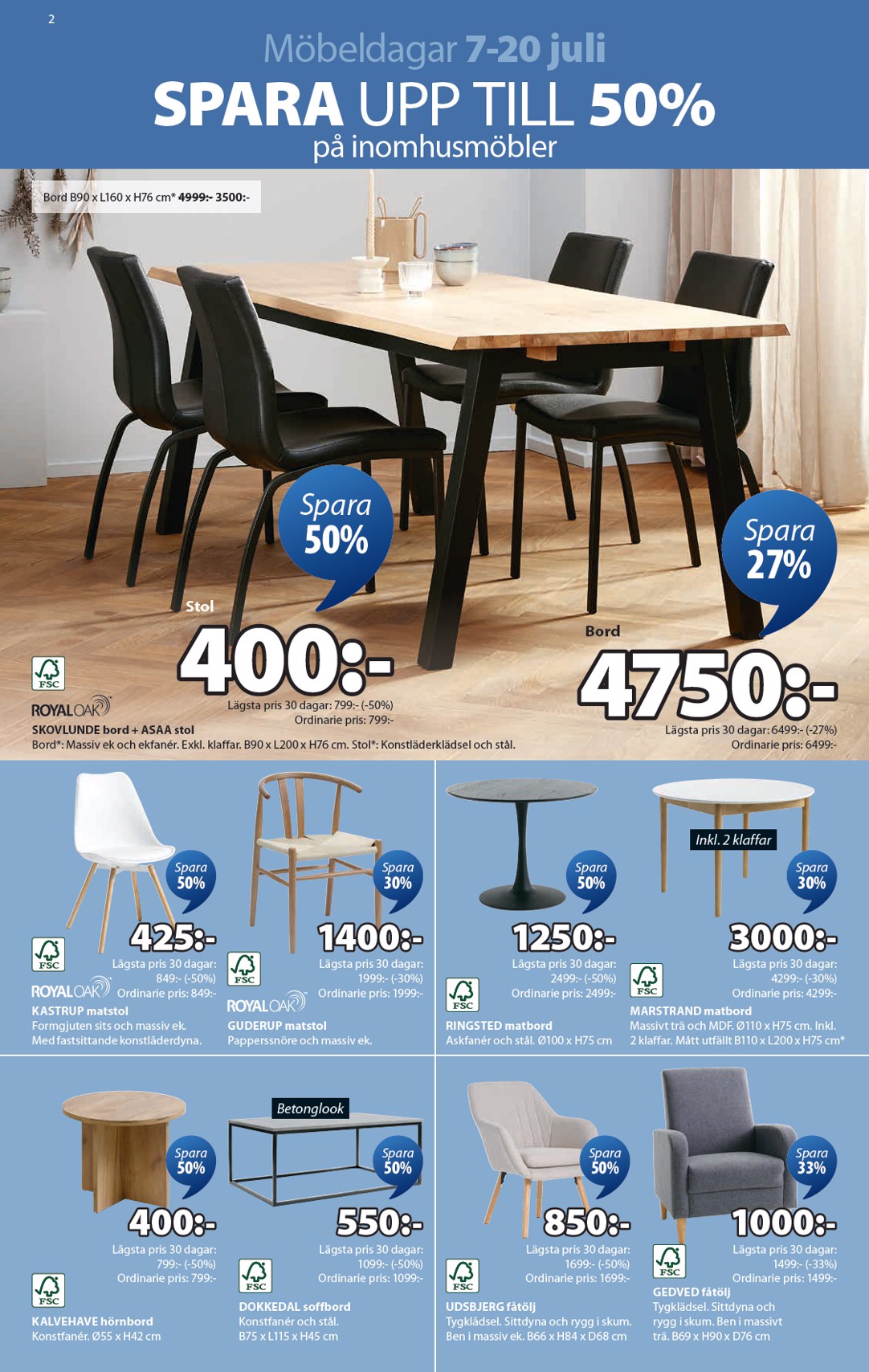 jysk - JYSK-reklambladet giltigt från 07/07 - 20/07 - page: 2