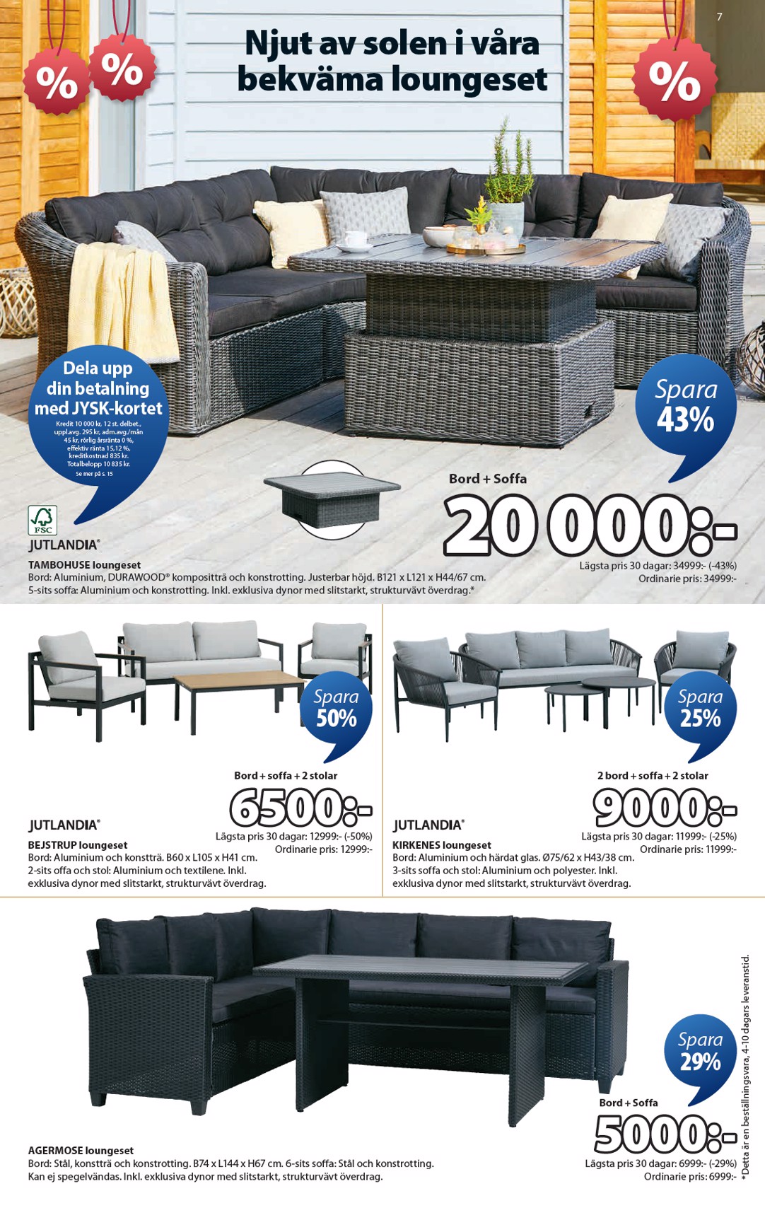 jysk - JYSK-reklambladet giltigt från 21/07 - 27/07 - page: 7