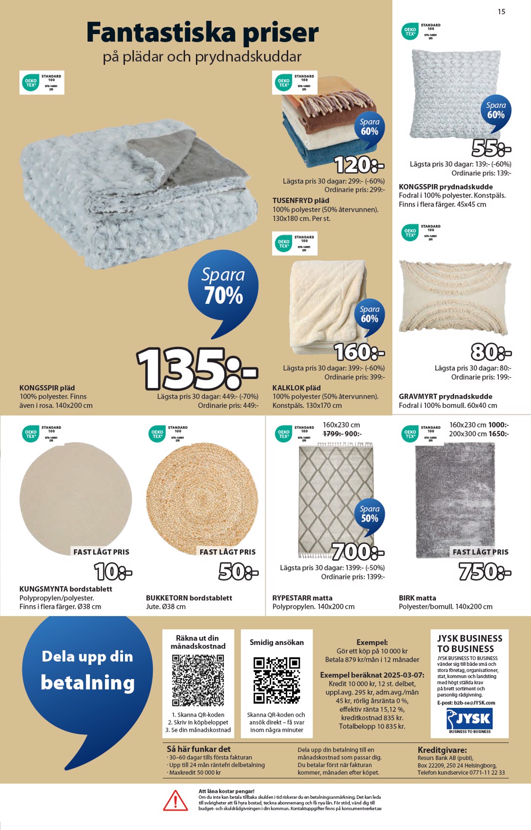 jysk - JYSK-reklambladet giltigt från 28/07 - 10/08 - page: 15