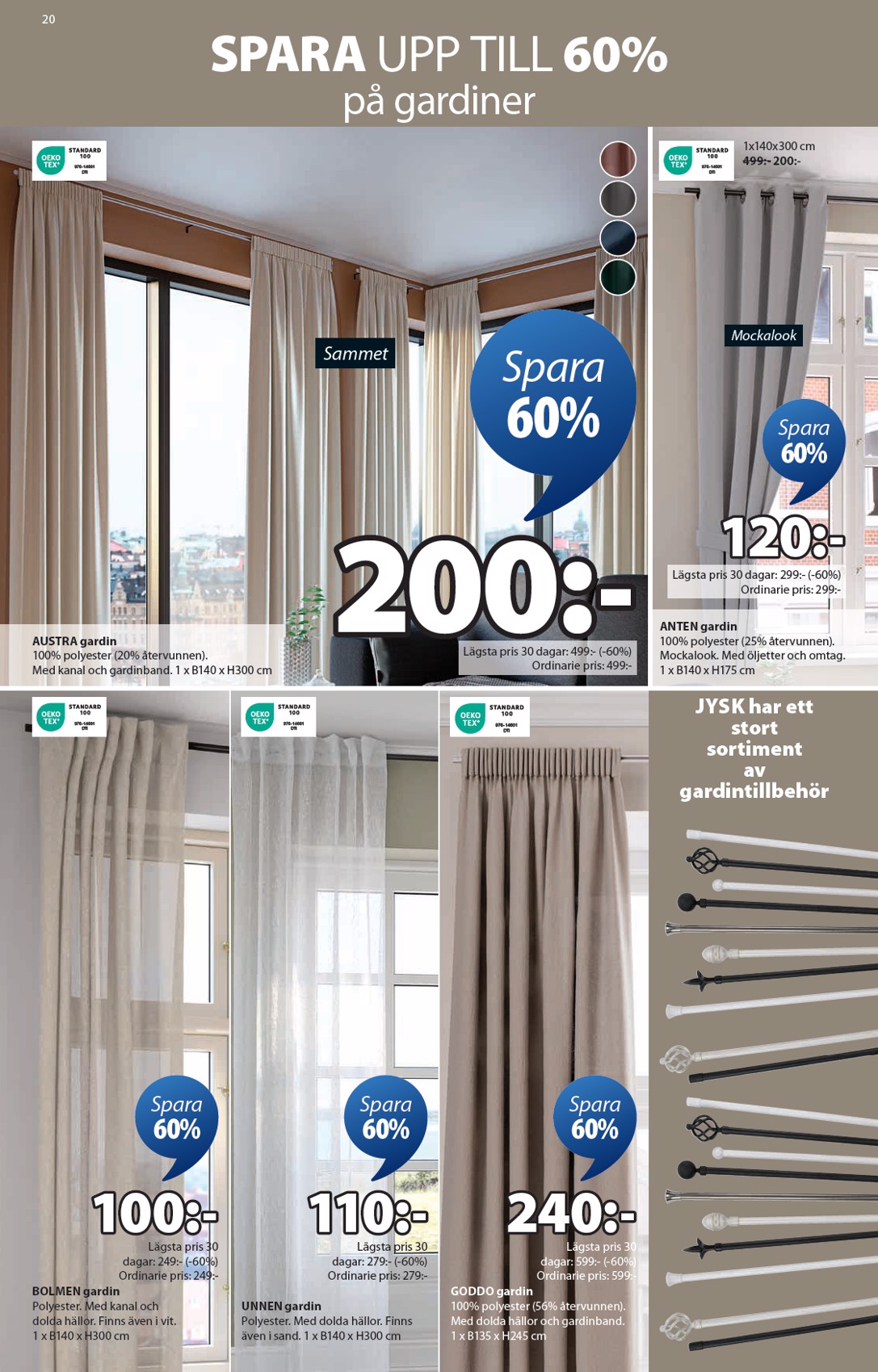 jysk - JYSK-reklambladet giltigt från 04/08 - 17/08 - page: 20
