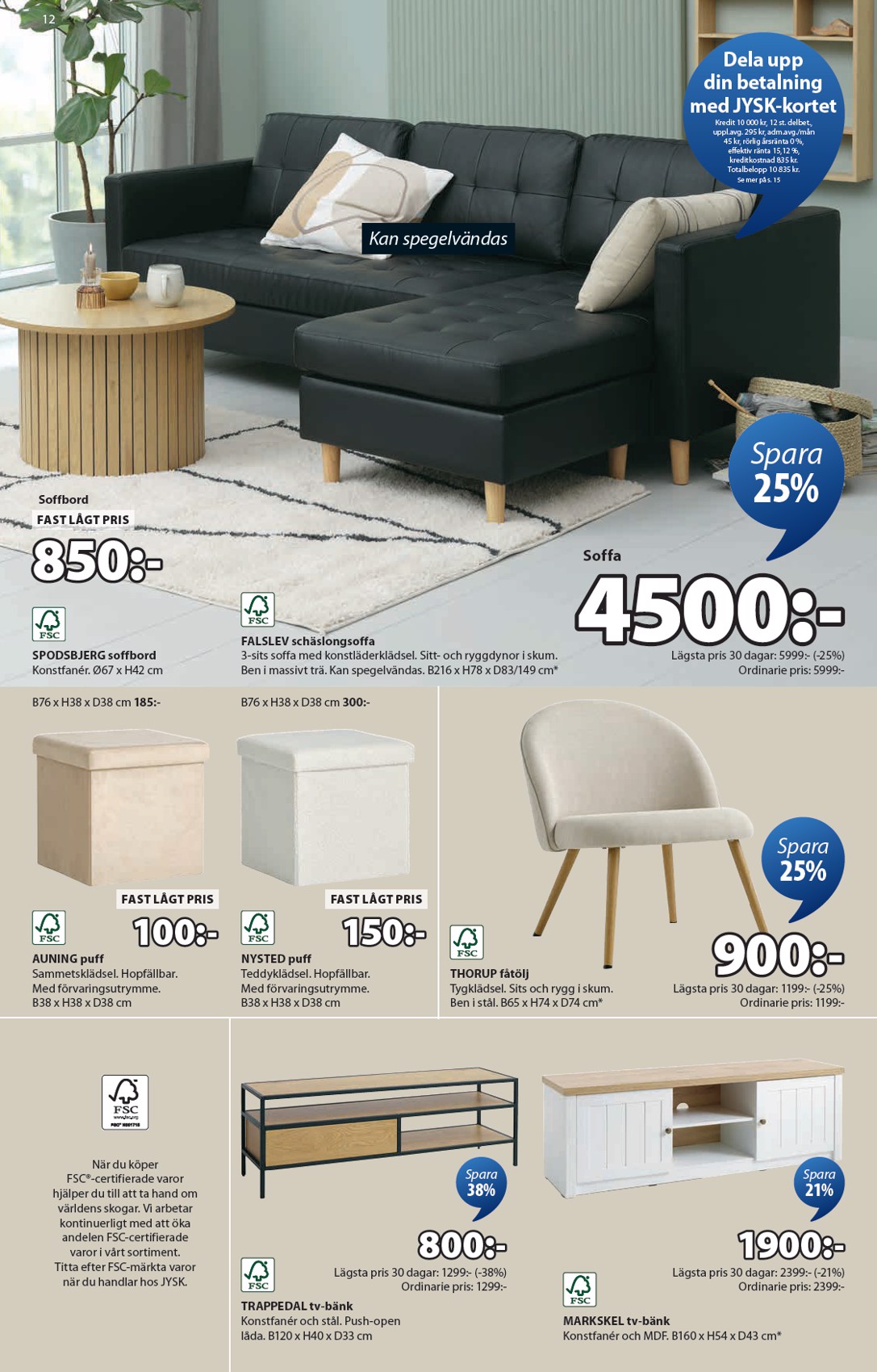 jysk - JYSK-reklambladet giltigt från 18/08 - 31/08 - page: 12