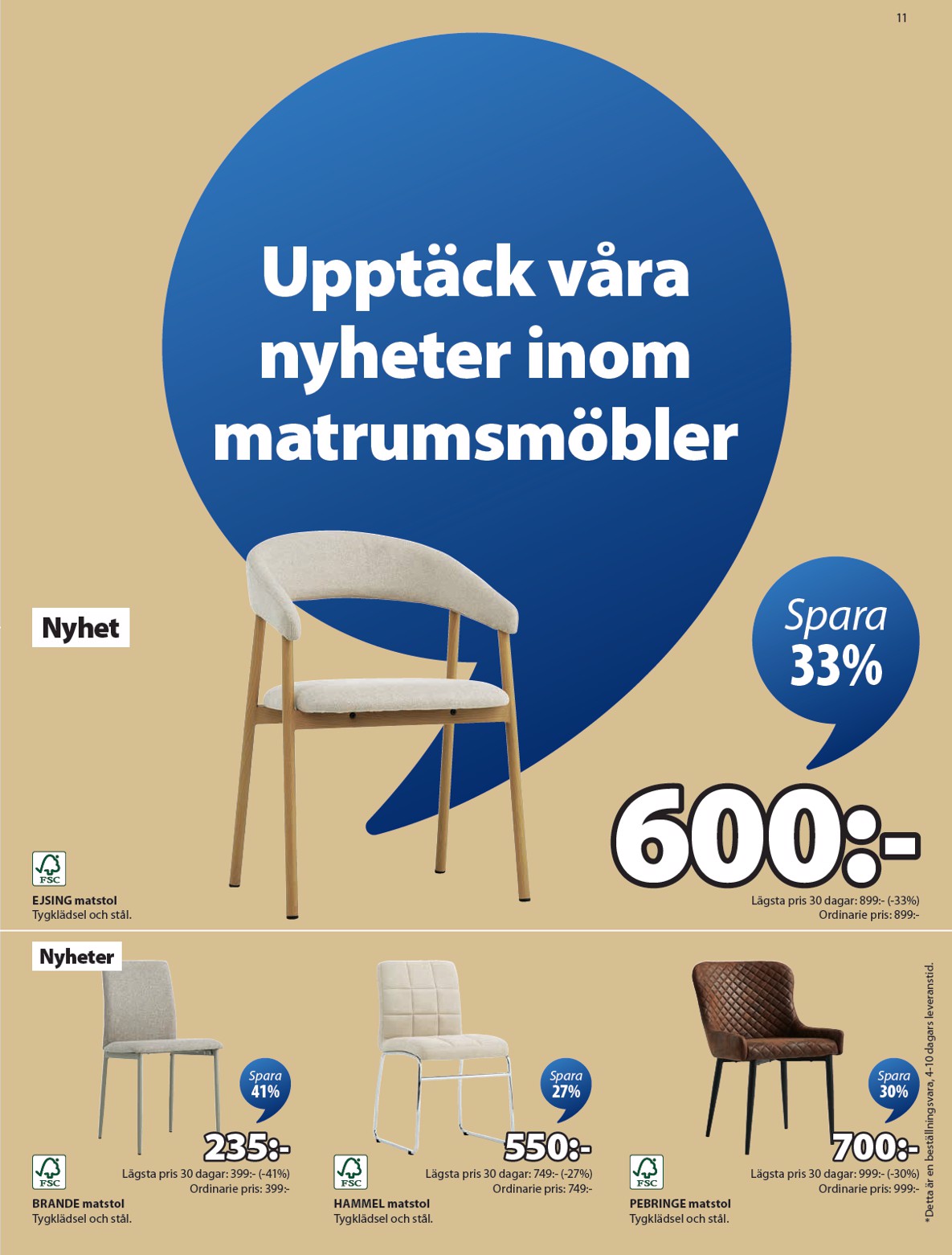 jysk - JYSK-reklambladet giltigt från 25/08 - 07/09 - page: 11