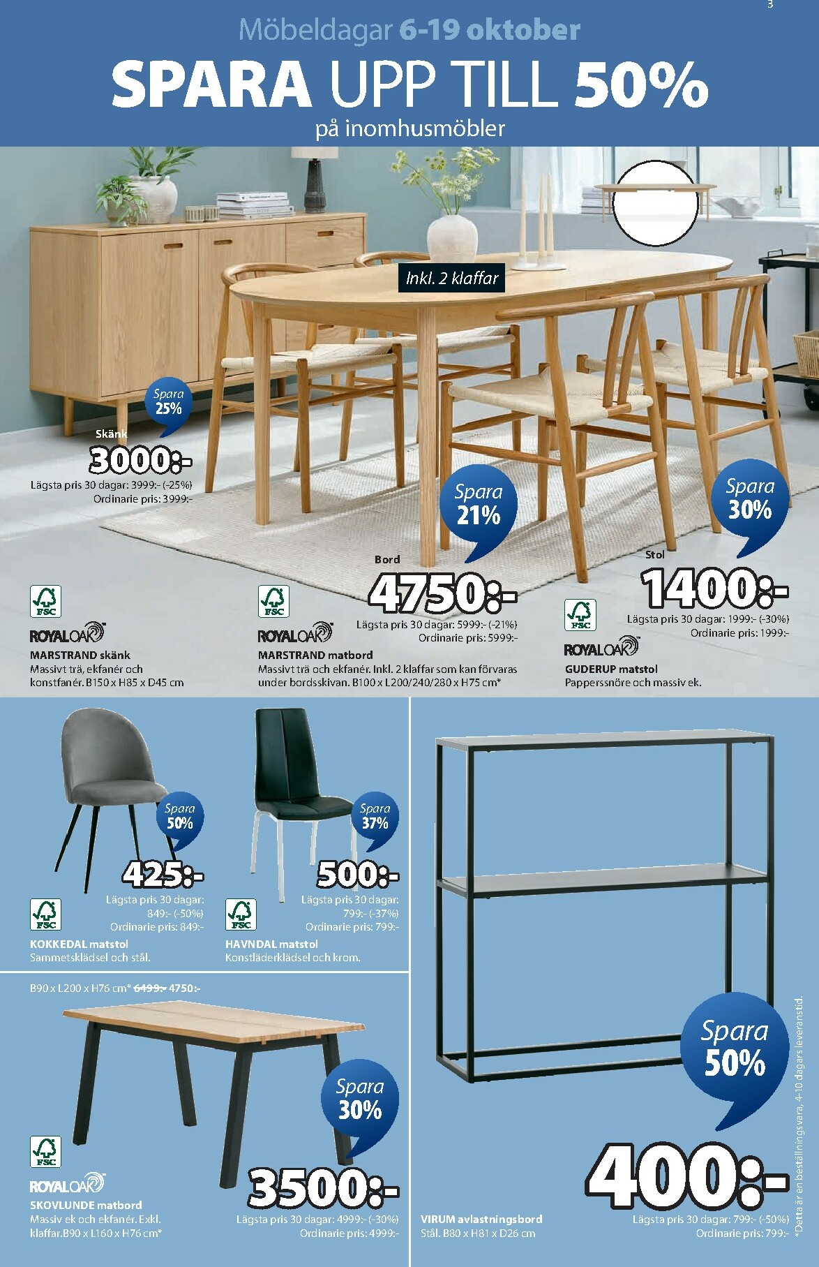 jysk - JYSK-reklambladet giltigt från 06/10 - 19/10 - page: 3