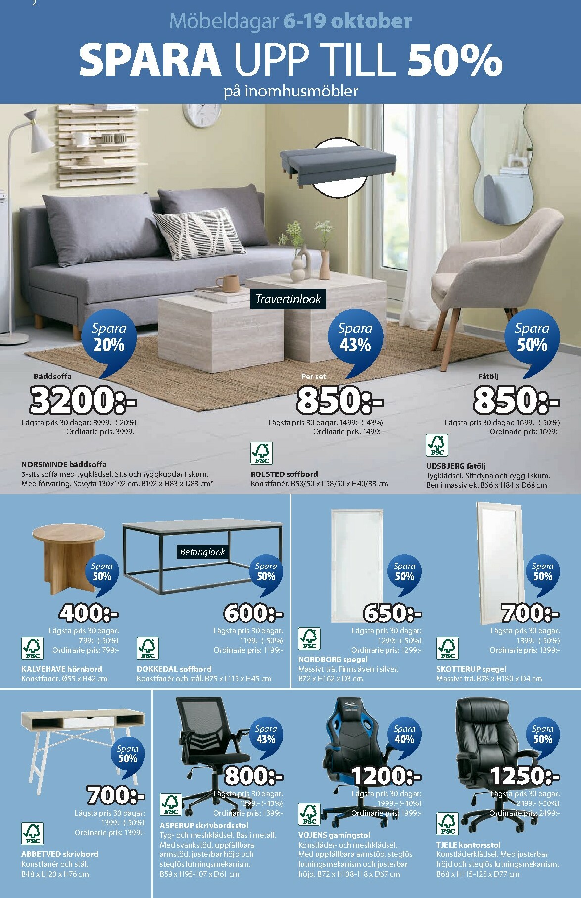 jysk - JYSK-reklambladet giltigt från 06/10 - 19/10 - page: 2