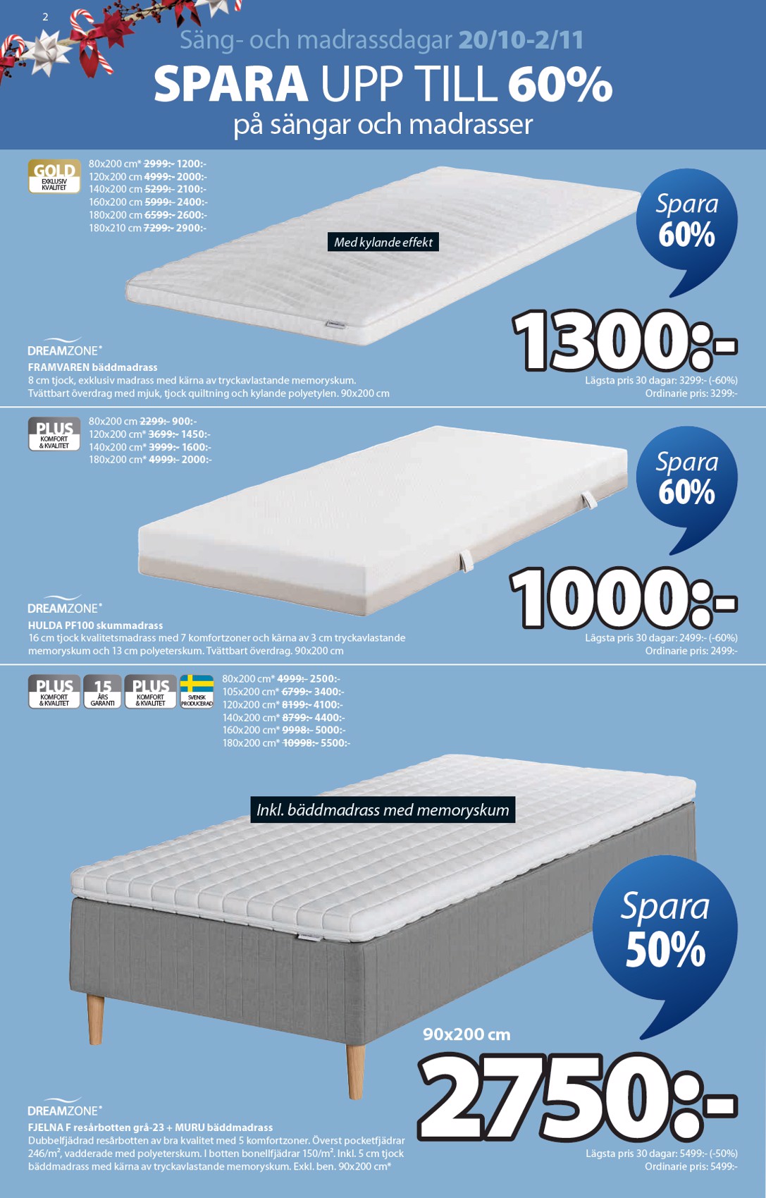 jysk - JYSK-reklambladet giltigt från 20/10 - 02/11 - page: 2