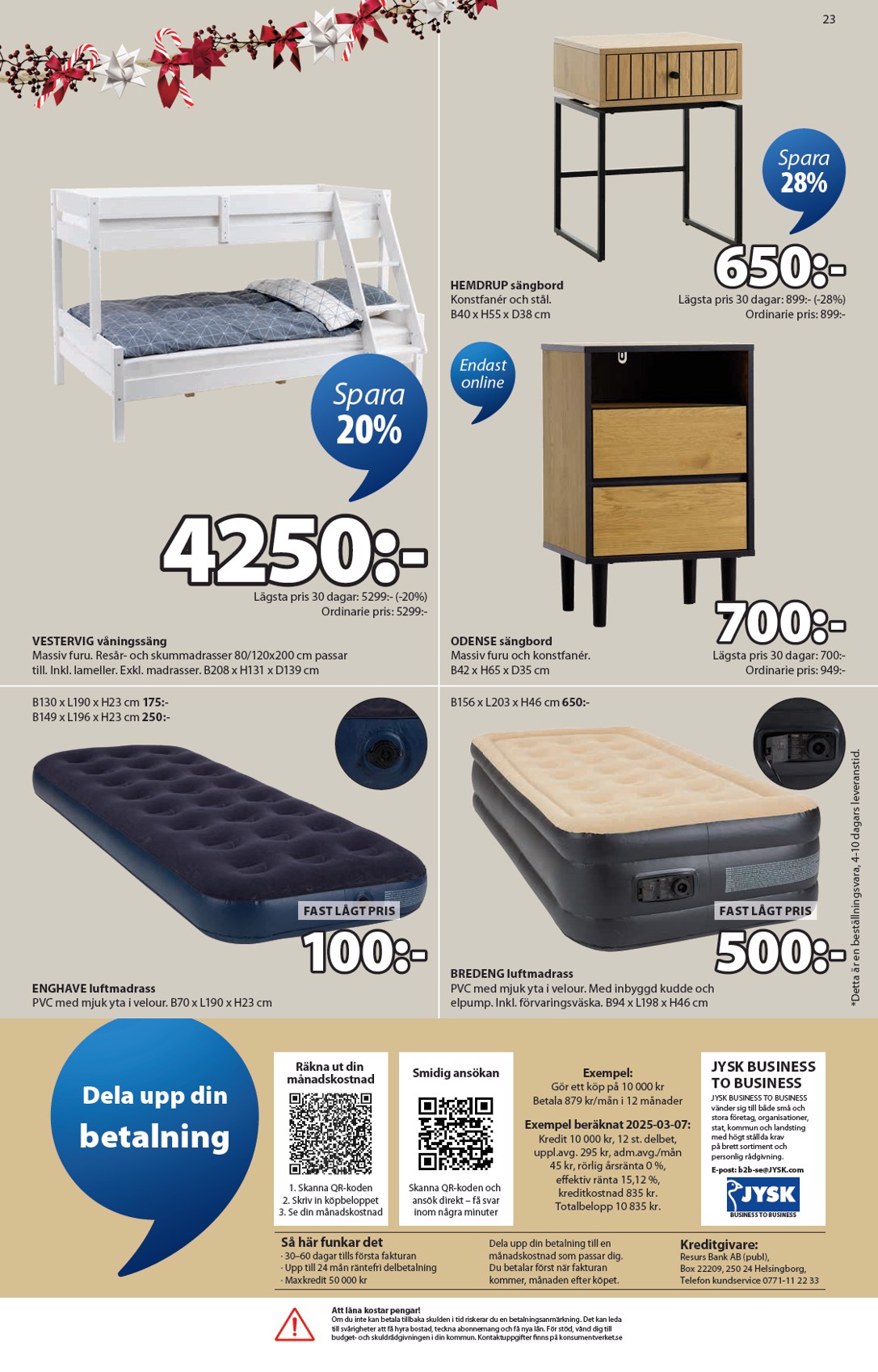 jysk - JYSK-reklambladet giltigt från 20/10 - 02/11 - page: 23