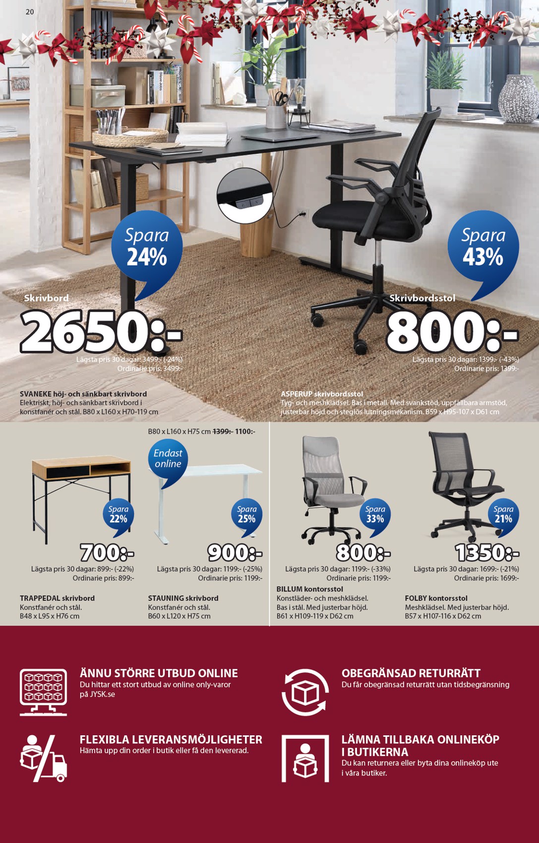 jysk - JYSK-reklambladet giltigt från 20/10 - 02/11 - page: 20