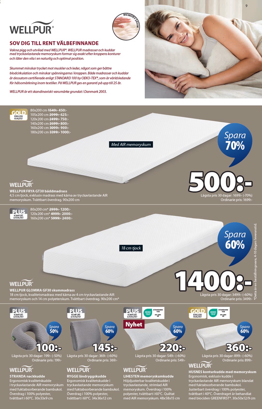 jysk - JYSK-reklambladet giltigt från 20/10 - 02/11 - page: 9