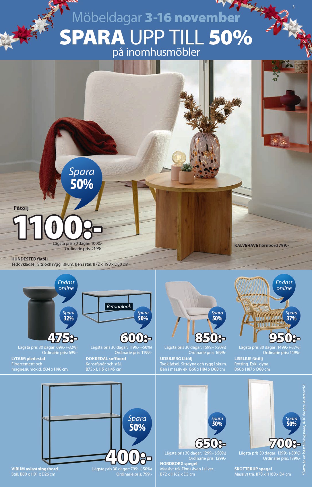 jysk - JYSK-reklambladet giltigt från 03/11 - 16/11 - page: 3