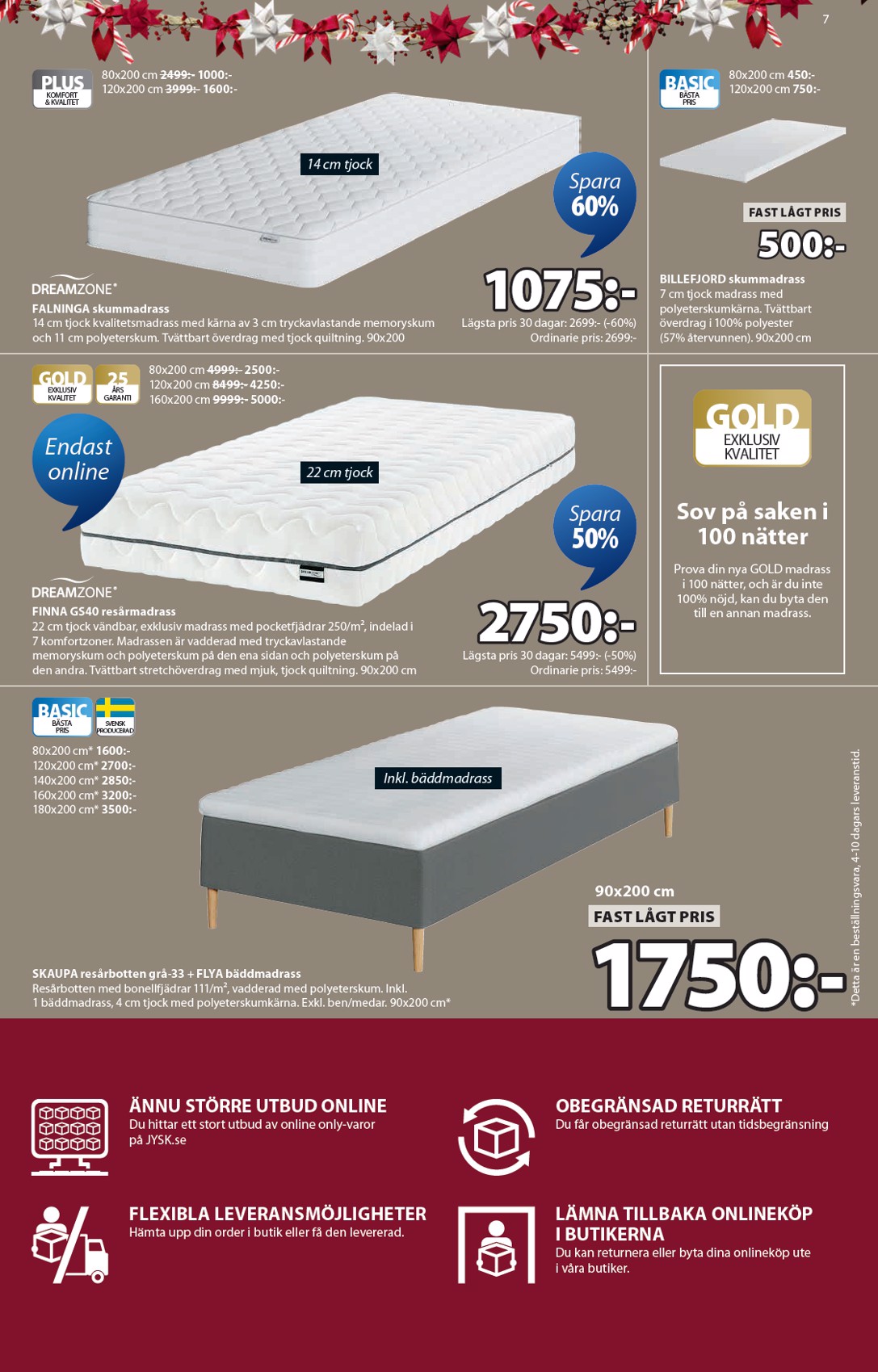 jysk - JYSK-reklambladet giltigt från 03/11 - 16/11 - page: 7