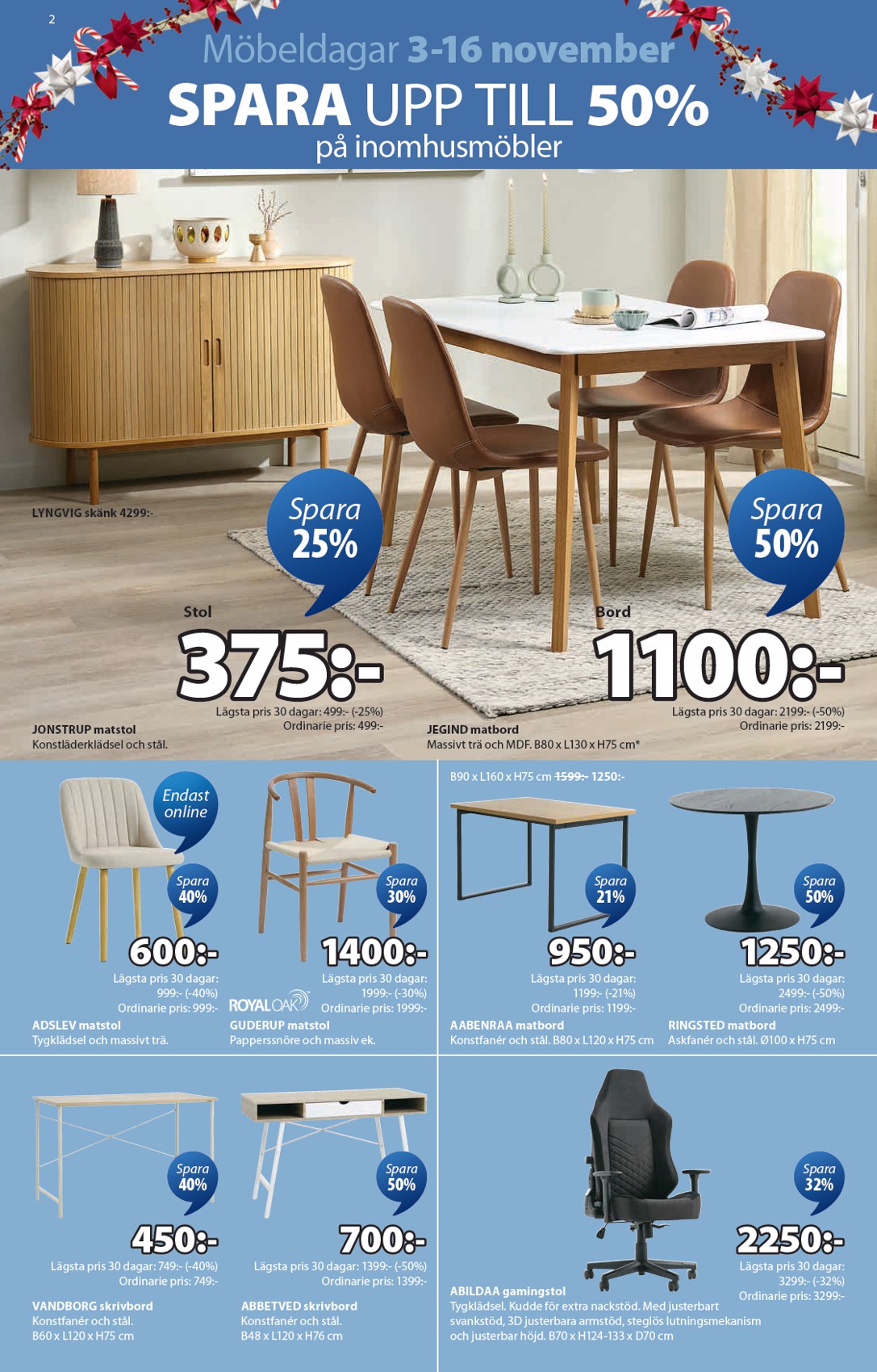 jysk - JYSK-reklambladet giltigt från 03/11 - 16/11 - page: 2