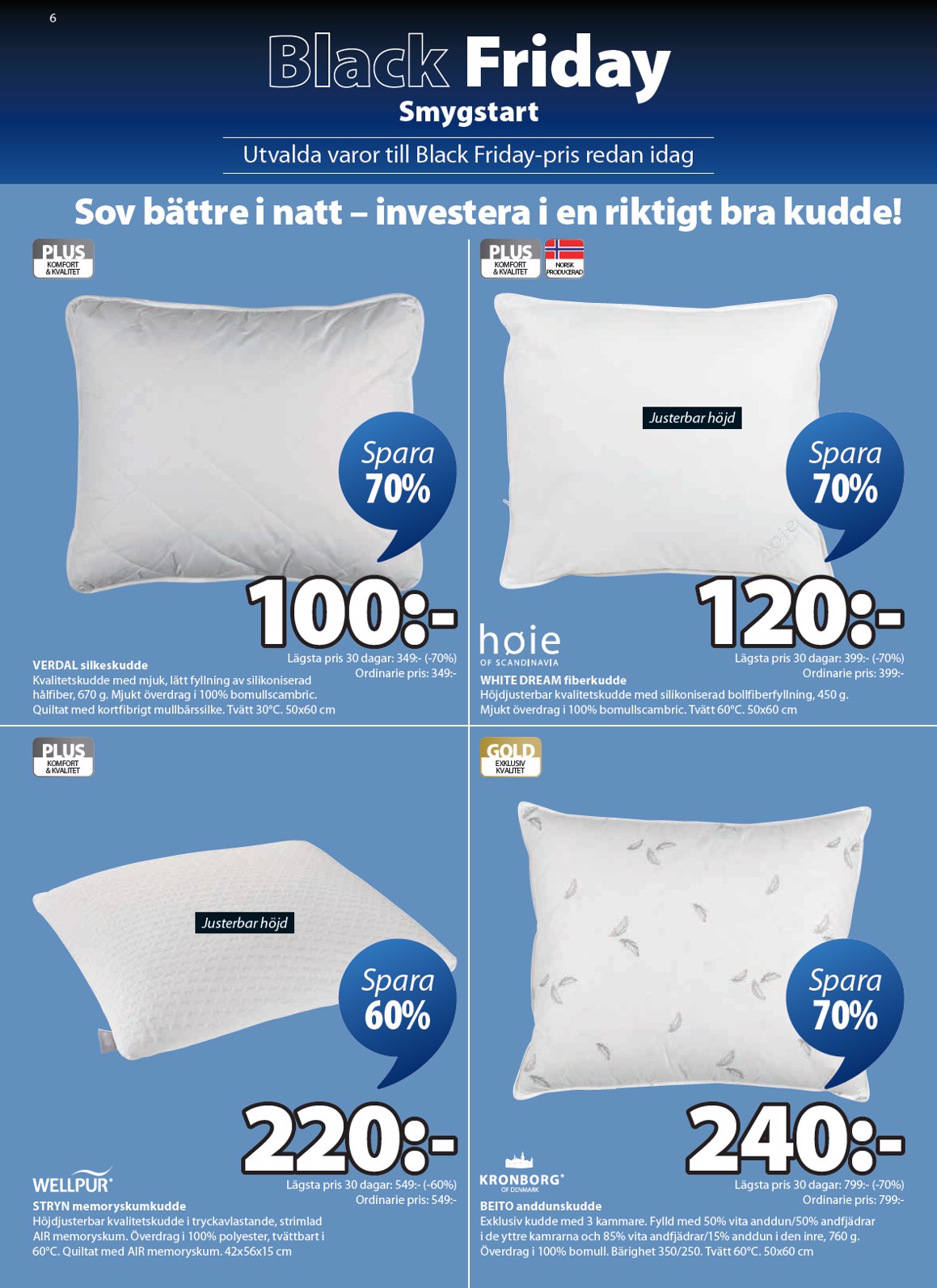 jysk - JYSK - Black Friday-reklambladet giltigt från 17/11 - 30/11 - page: 7