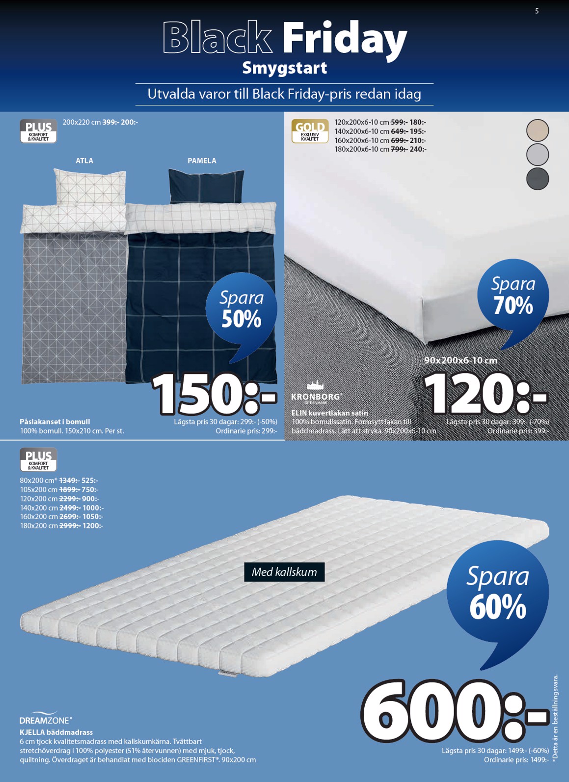 jysk - JYSK - Black Friday-reklambladet giltigt från 17/11 - 30/11 - page: 6