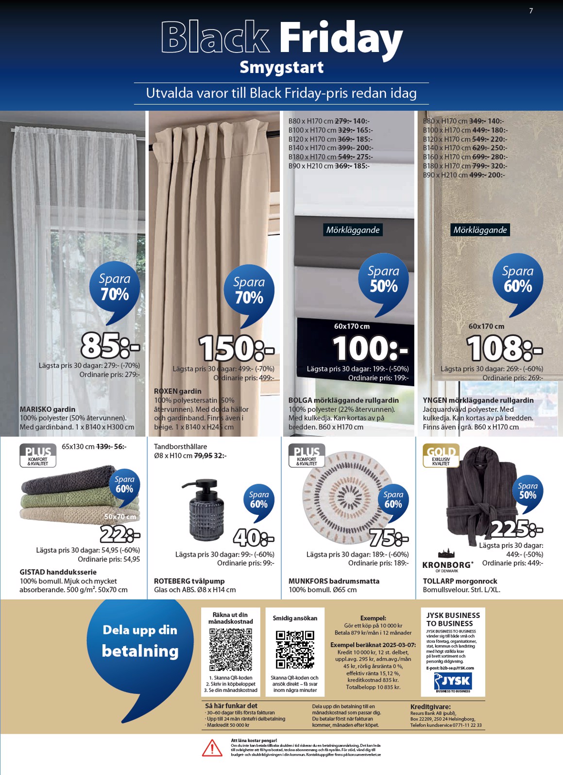 jysk - JYSK - Black Friday-reklambladet giltigt från 17/11 - 30/11 - page: 8