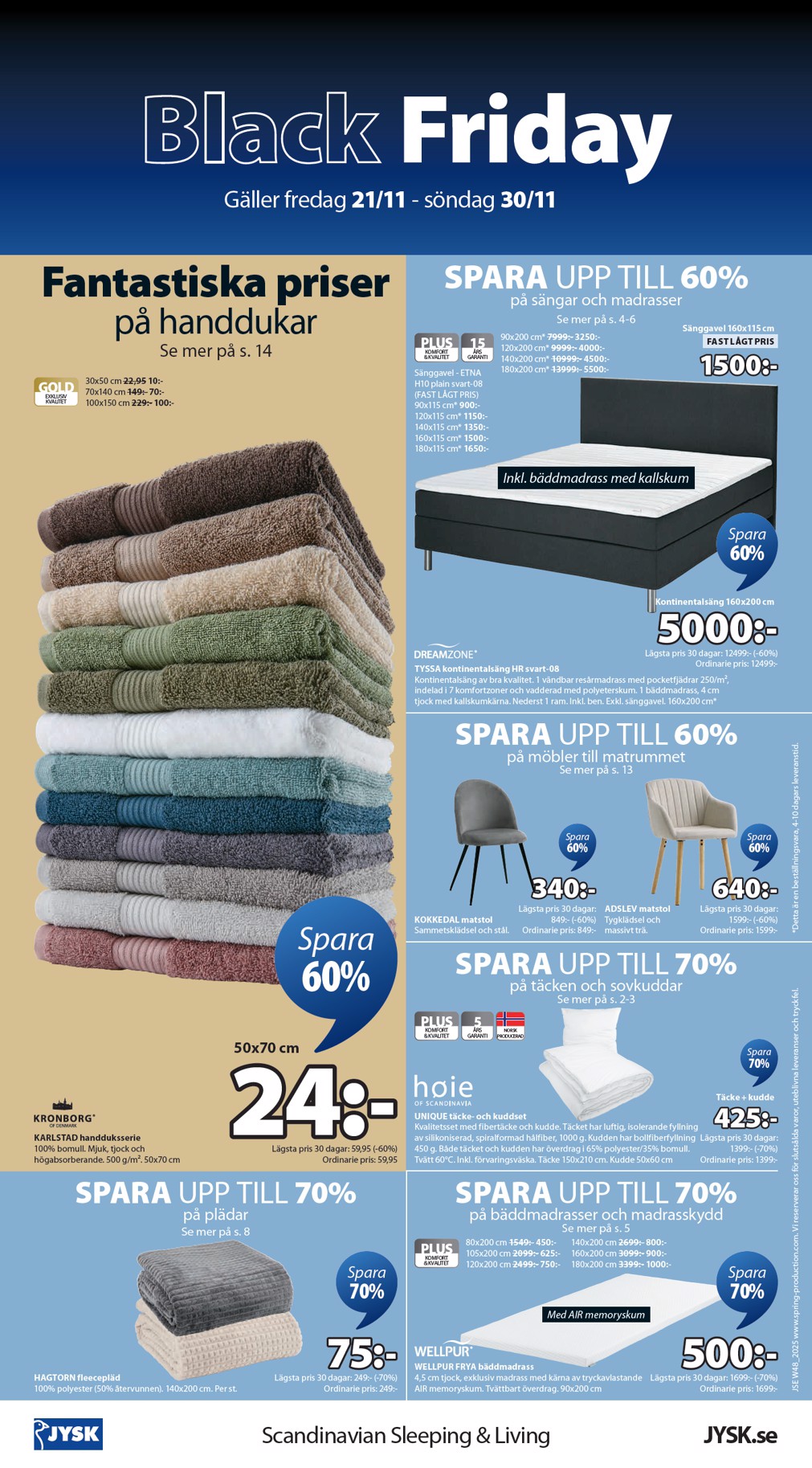 jysk - JYSK-reklambladet giltigt från 21/11 - 30/11 - page: 16