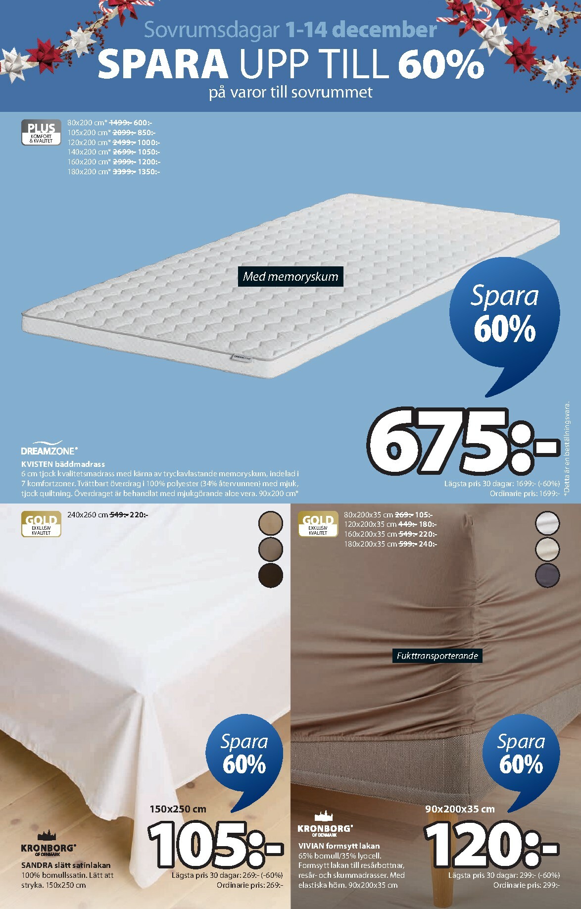 jysk - JYSK-reklambladet giltigt från 01/12 - 14/12 - page: 3