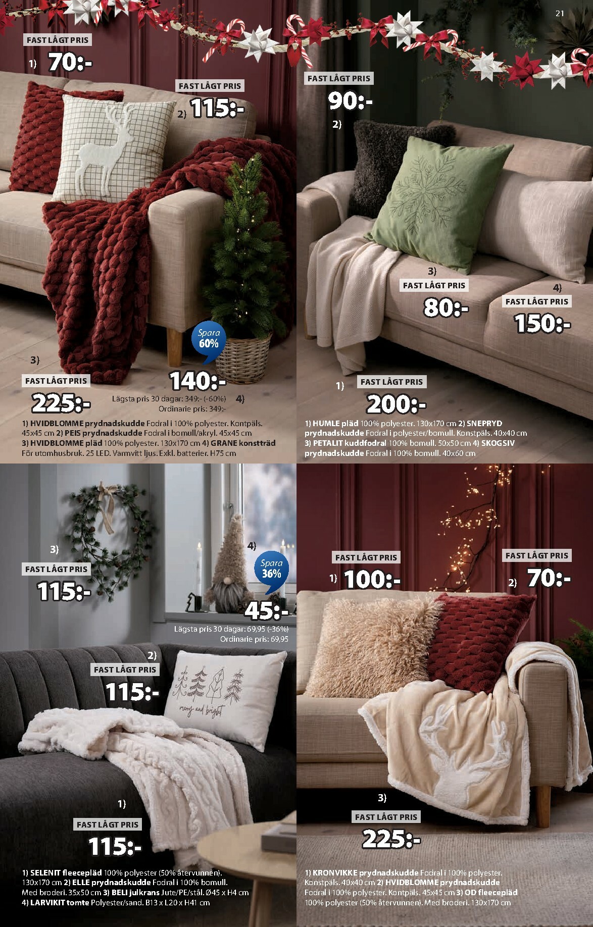 jysk - JYSK-reklambladet giltigt från 01/12 - 14/12 - page: 21