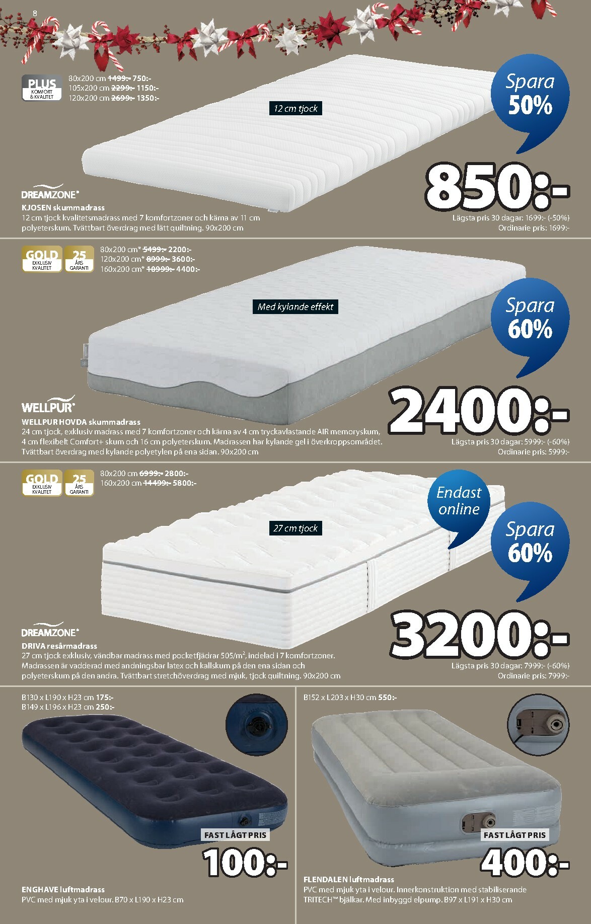 jysk - JYSK-reklambladet giltigt från 01/12 - 14/12 - page: 8