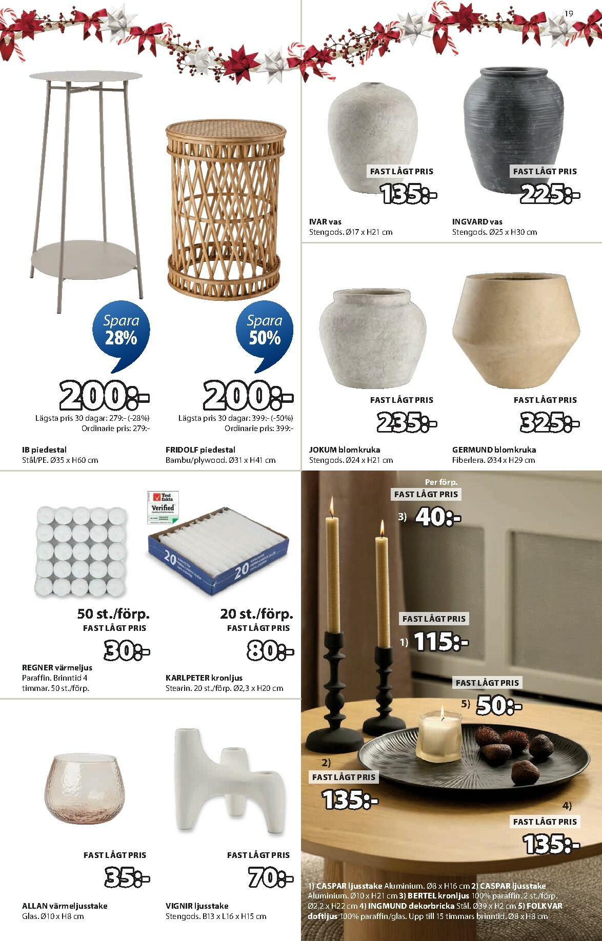 jysk - JYSK-reklambladet giltigt från 01/12 - 14/12 - page: 19