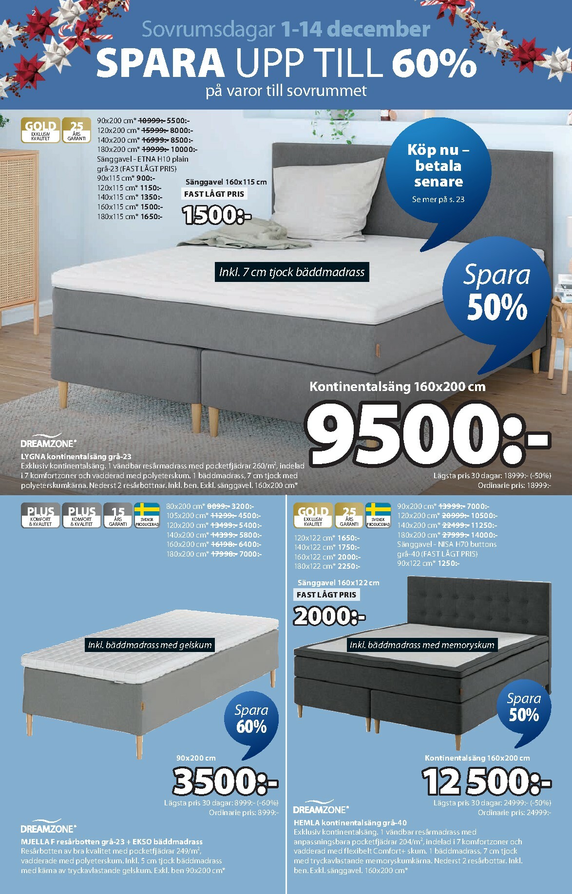 jysk - JYSK-reklambladet giltigt från 01/12 - 14/12 - page: 2