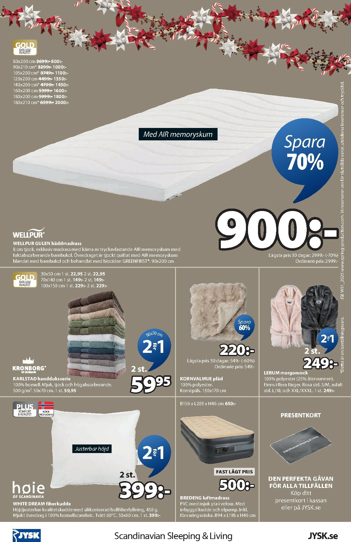 jysk - JYSK-reklambladet giltigt från 15/12 - 23/12 - page: 16