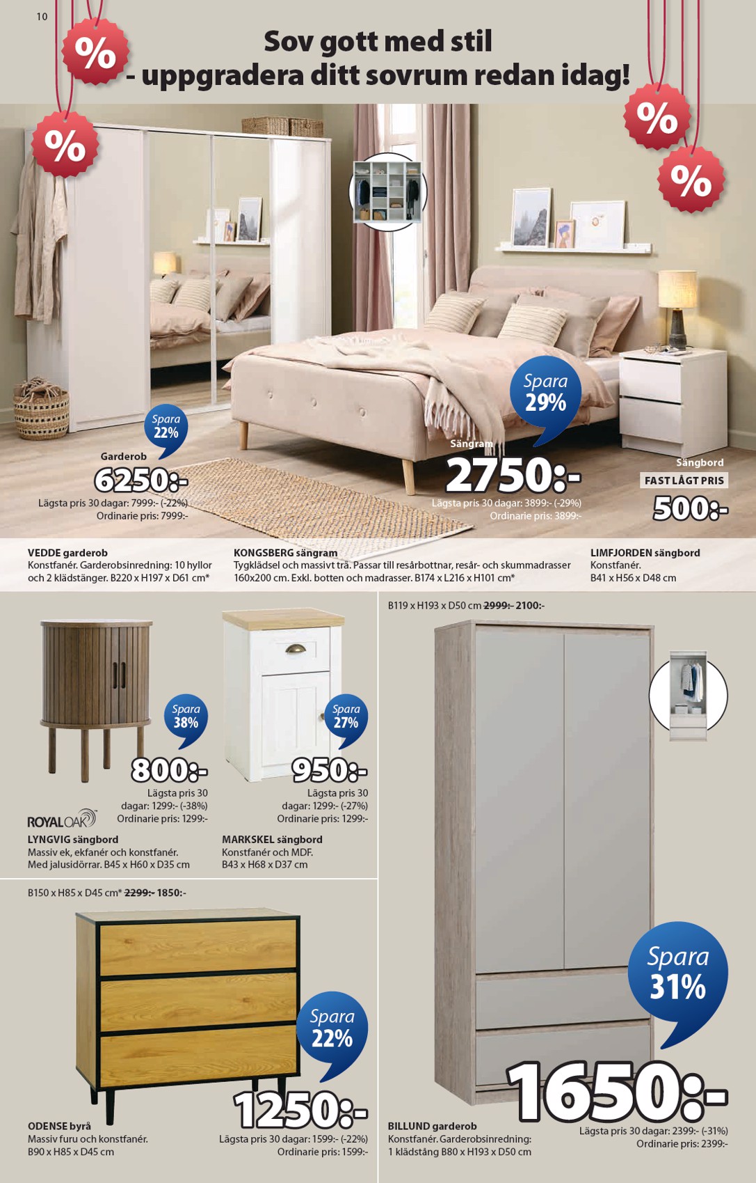 jysk - JYSK-reklambladet giltigt från 24/12 - 18/01 - page: 10