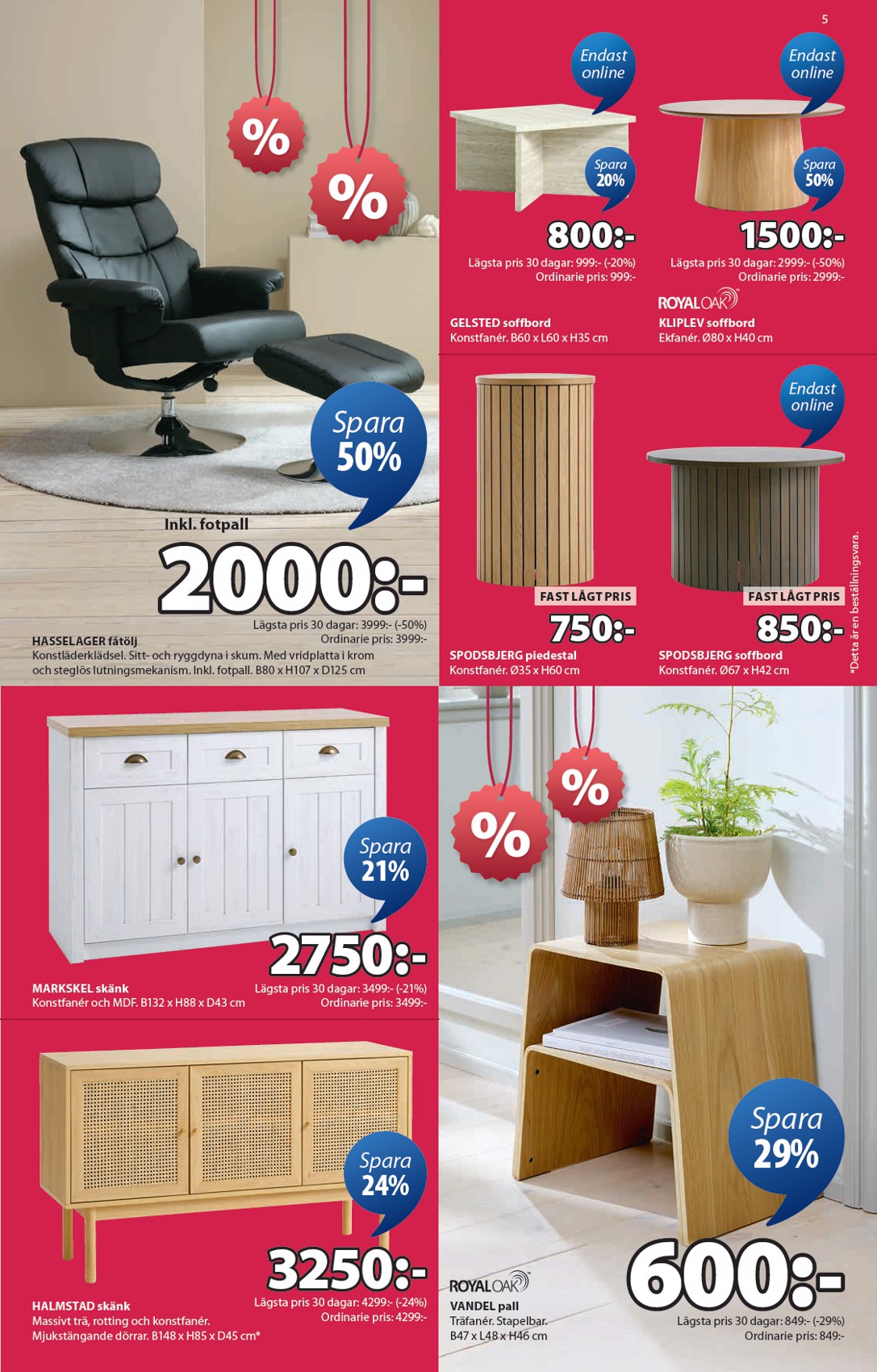 jysk - JYSK-reklambladet giltigt från 24/12 - 18/01 - page: 5