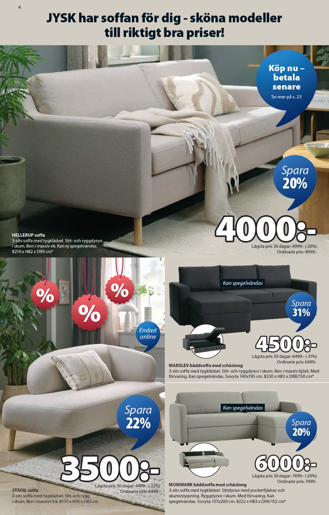 jysk - JYSK-reklambladet giltigt från 24/12 - 18/01 - page: 4