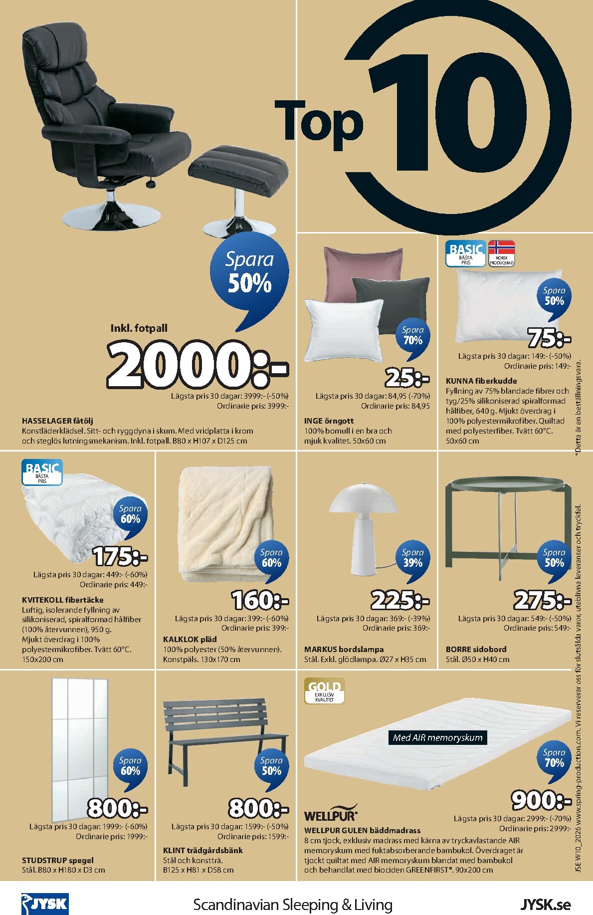 jysk - JYSK-reklambladet giltigt från 02/03/2026 - 22/03/2026 - page: 25