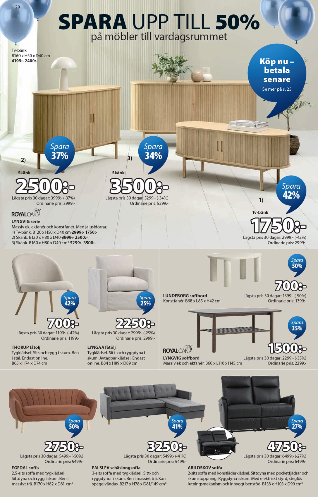 jysk - JYSK-reklambladet giltigt från 30/03/2026 - 26/04/2026 - page: 21