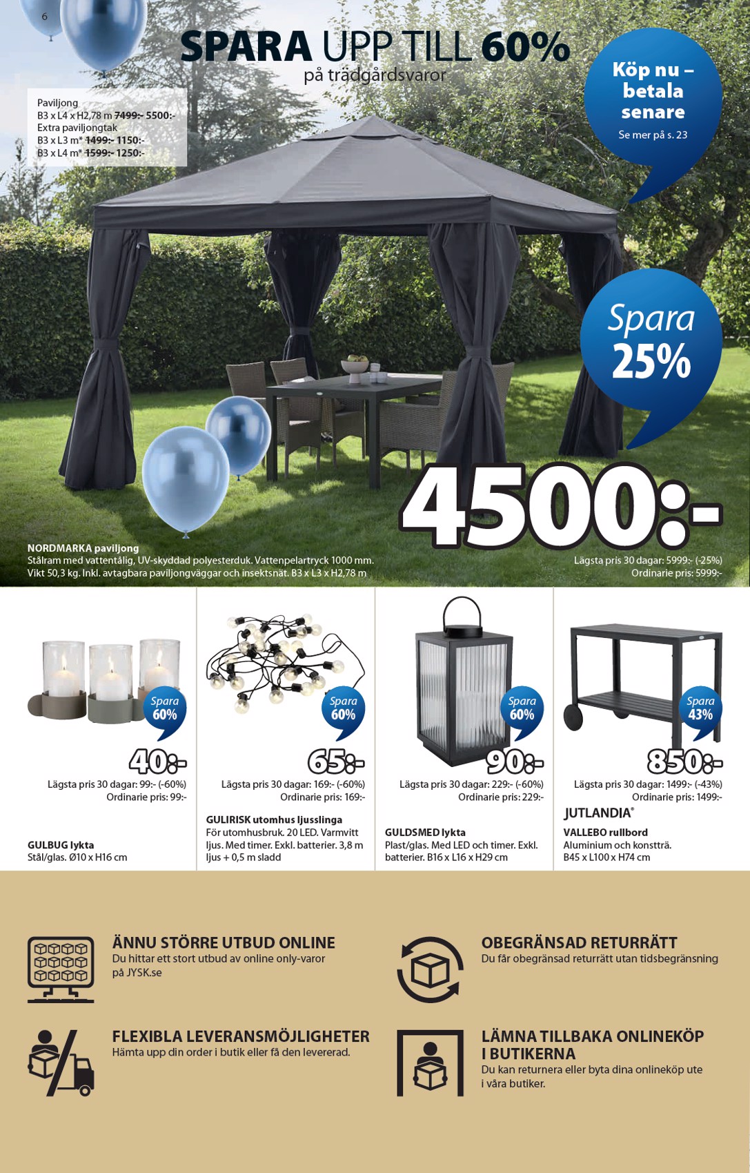 jysk - JYSK-reklambladet giltigt från 30/03/2026 - 26/04/2026 - page: 7