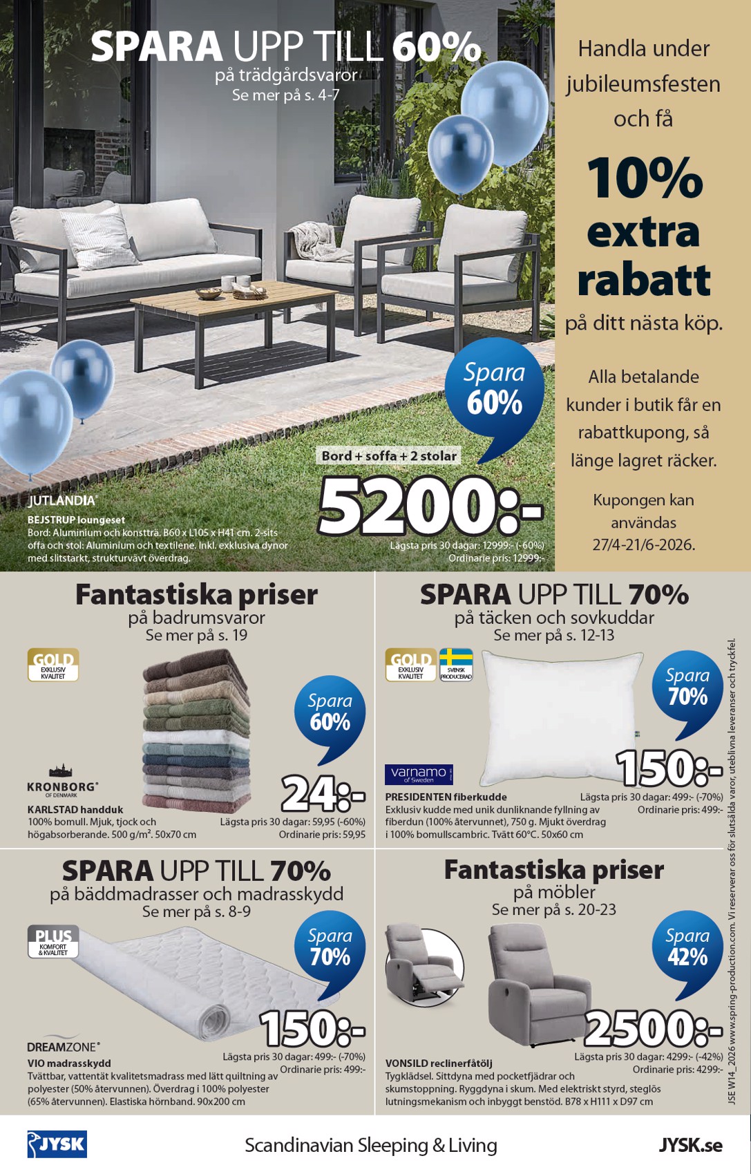 jysk - JYSK-reklambladet giltigt från 30/03/2026 - 26/04/2026 - page: 25