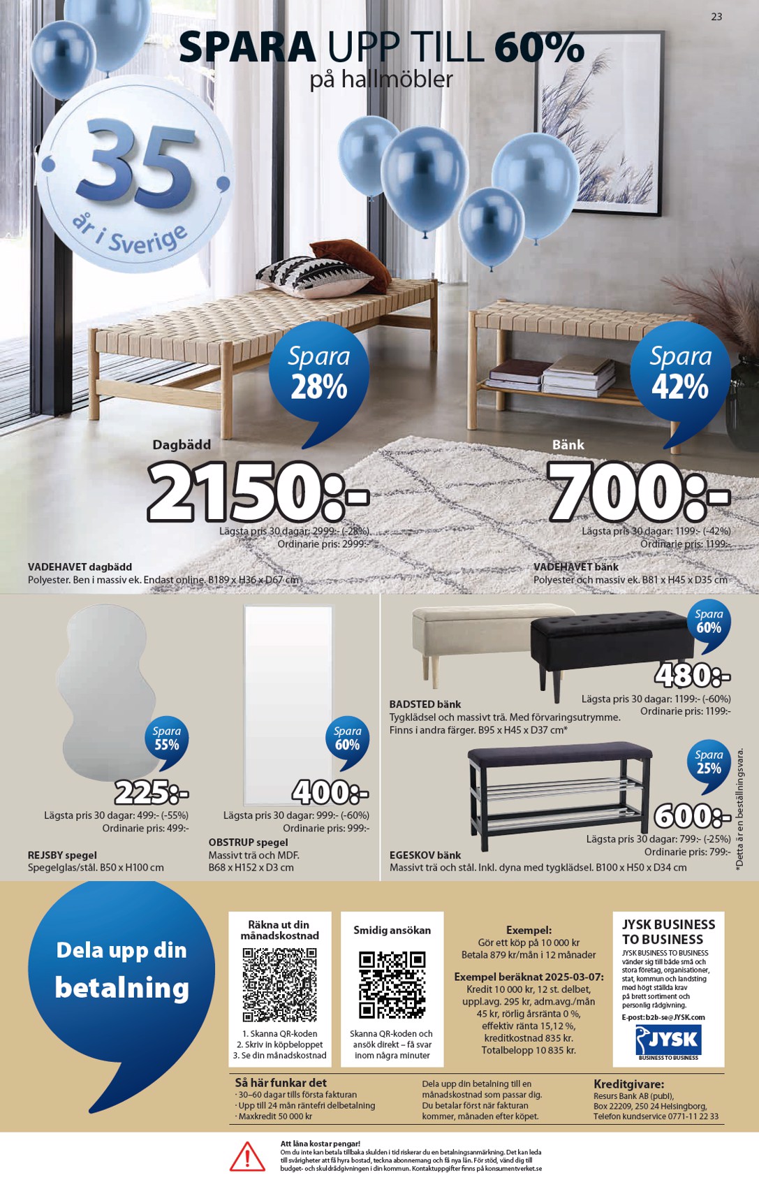 jysk - JYSK-reklambladet giltigt från 30/03/2026 - 26/04/2026 - page: 24