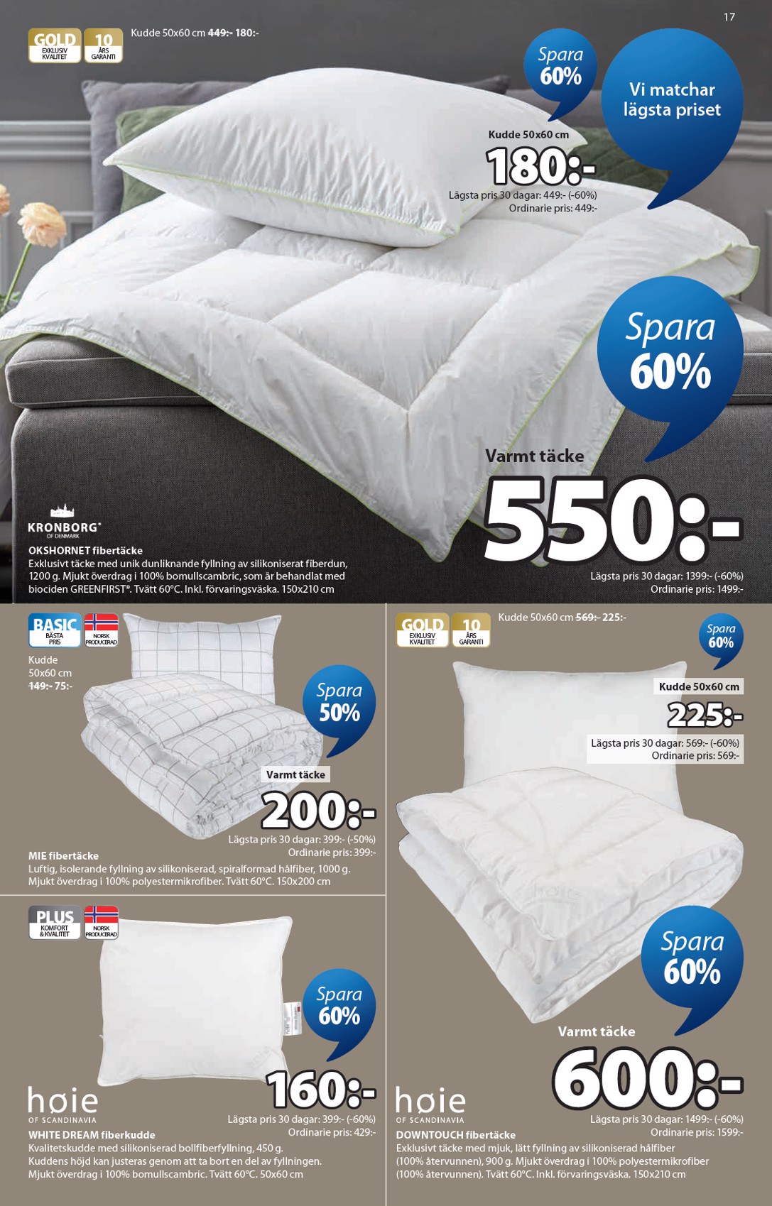 jysk - Aktuellt JYSK reklamblad giltigt från måndag 27/04/2026 till söndag 17/05/2026 - page: 17